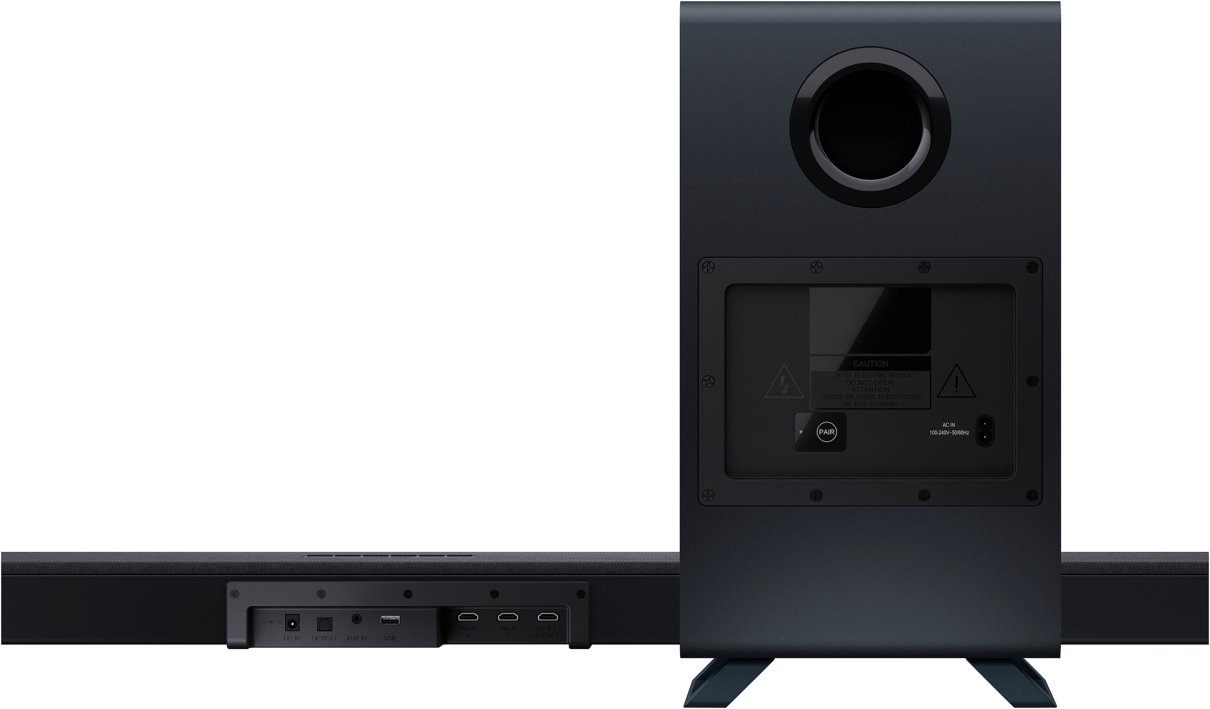 Sharp Soundbar »HT-SBW55121 5.1.2 Dolby Atmos®/DTS:X® mit Drahtlos-Subwoofer«