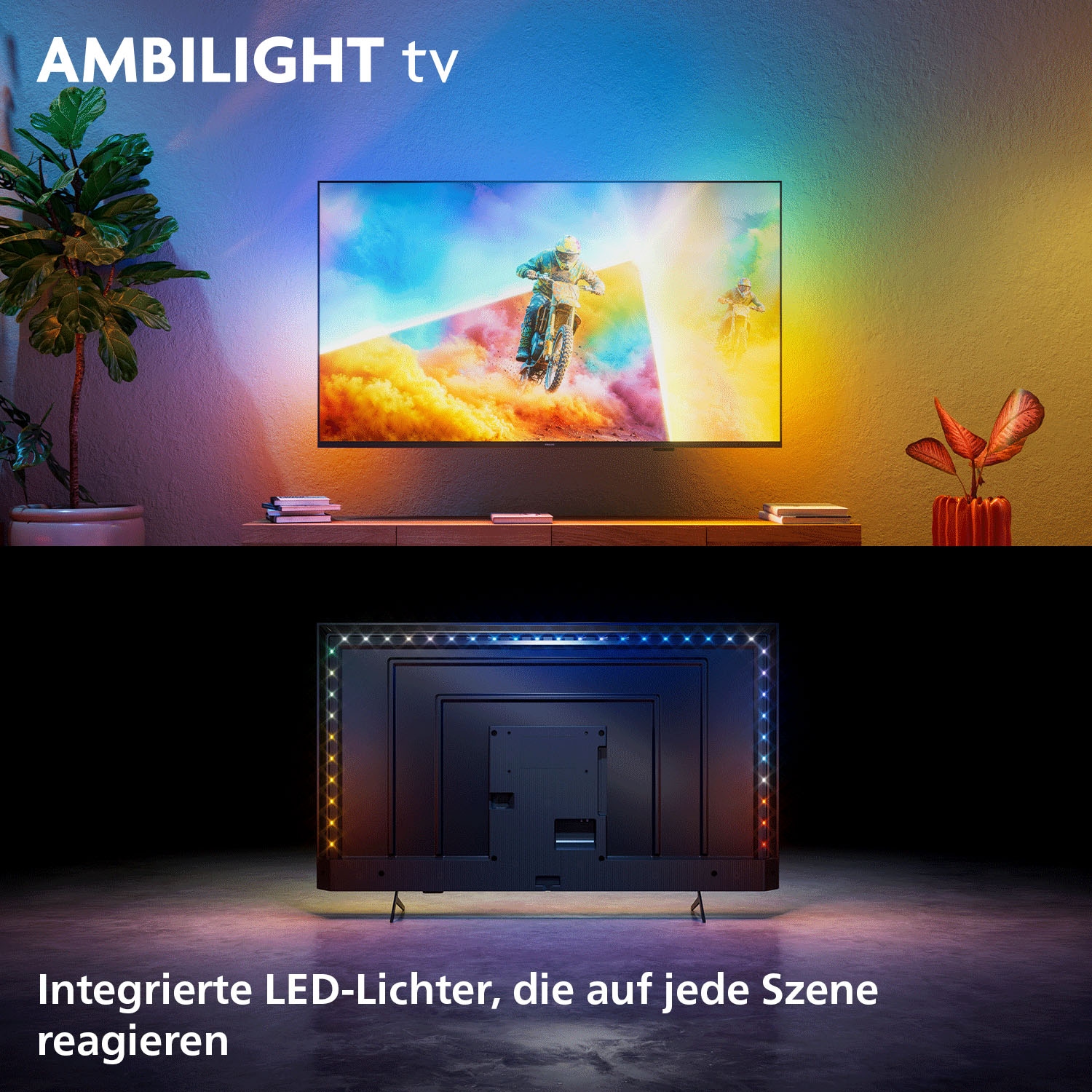 Philips QLED-Fernseher »43PQS8501/12« 108 cm/43 ″ Smart-TV