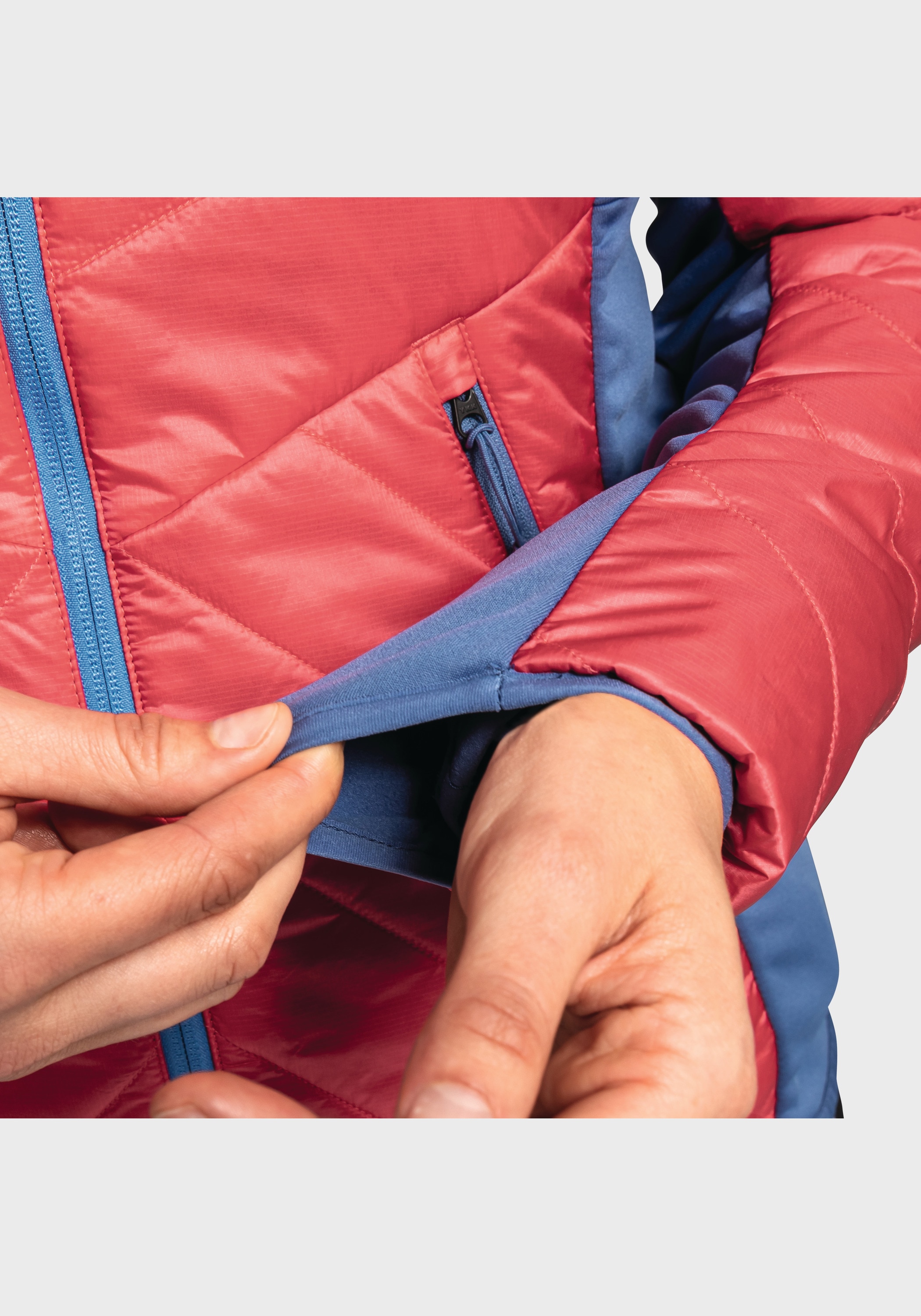 Schöffel Outdoorjacke »Hybrid Jacket Stams L«, mit Kapuze