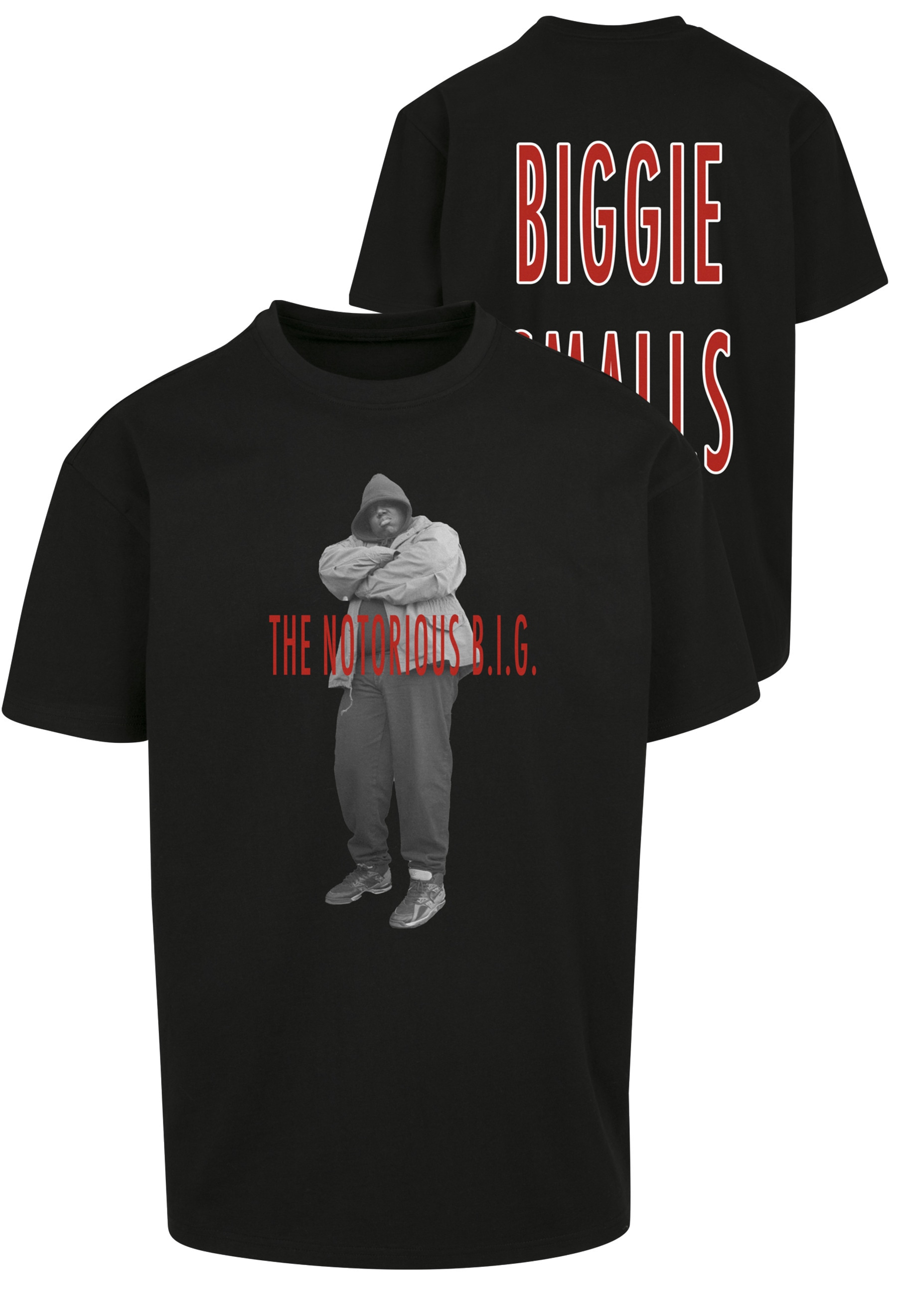 Upscale by Mister Tee T-Shirt "Upscale by Mister Tee Herren Biggie Smalls Concrete Oversize Tee" 1 Stk.