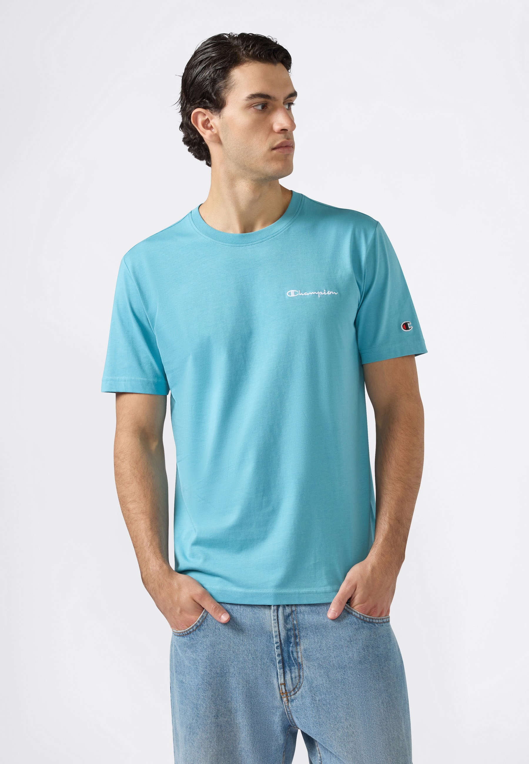 Champion T-Shirt "ICONS CONTRAST SS Tee", (1 tlg.) günstig online kaufen