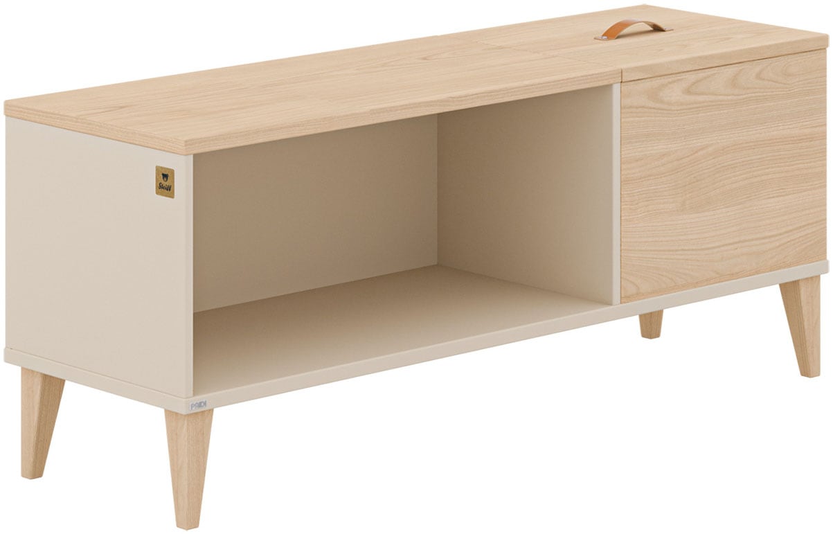 PAIDI Lowboard "MILA & BEN Steiff by PAIDI in Beige, 3 Türen mit Push-to-op günstig online kaufen