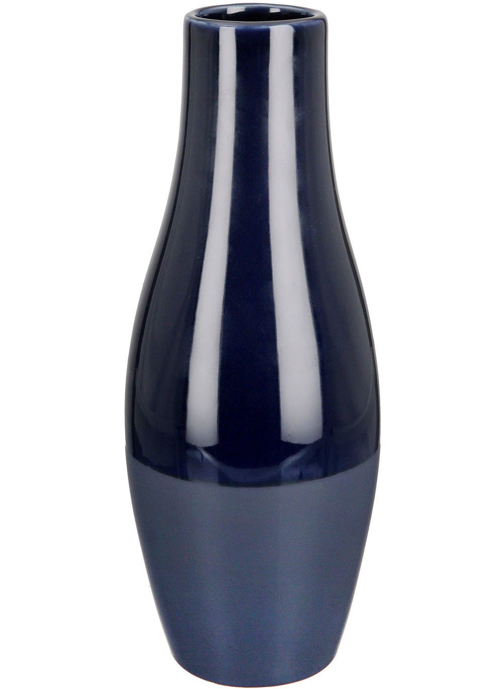 GILDE Tischvase "Vase Sky, bauchig, aus Keramik, Höhe ca. 41 cm", (1 St.), wasserdicht