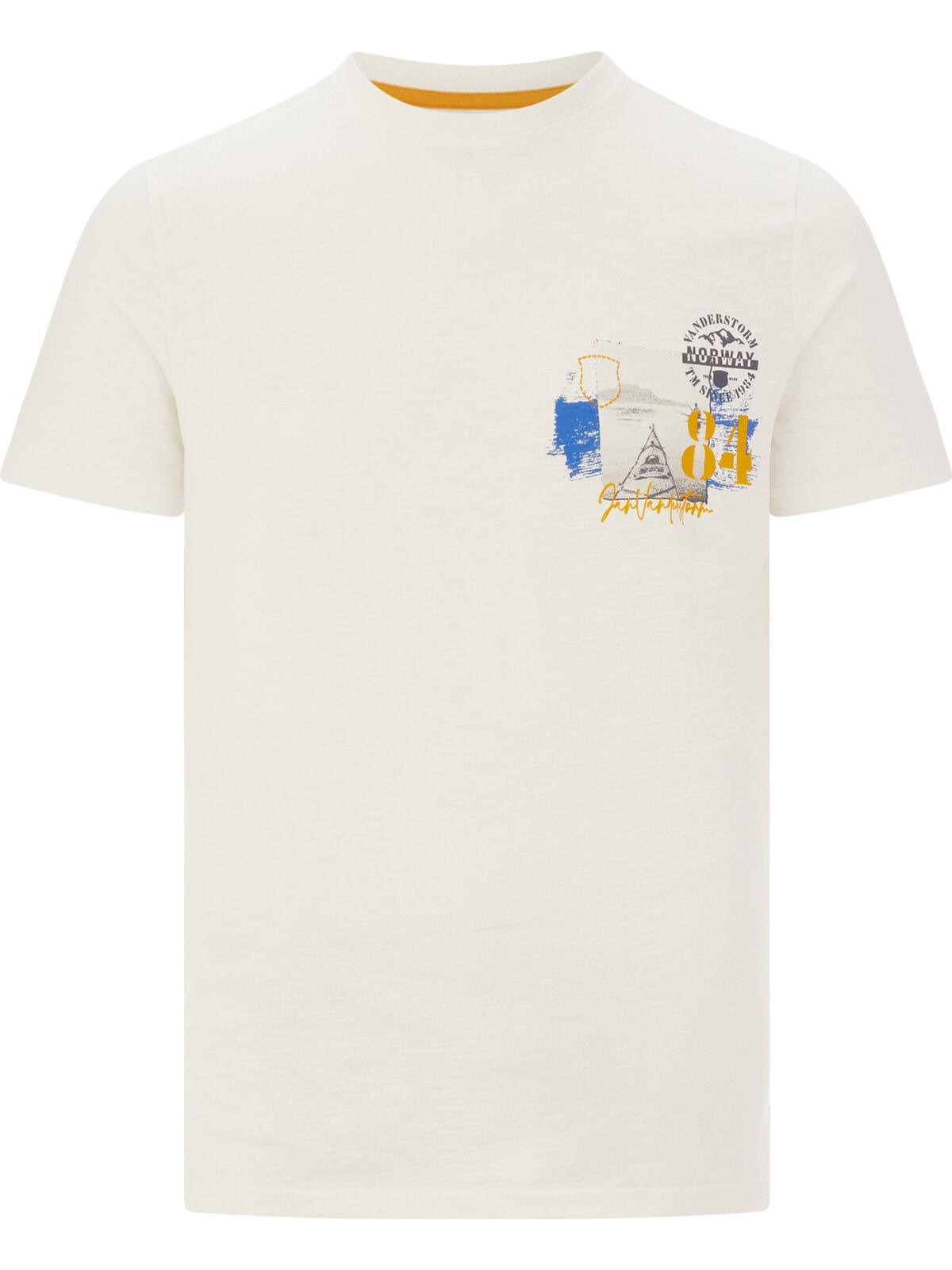 Jan Vanderstorm T-Shirt »T-Shirt TUPPE«, (1 tlg.)