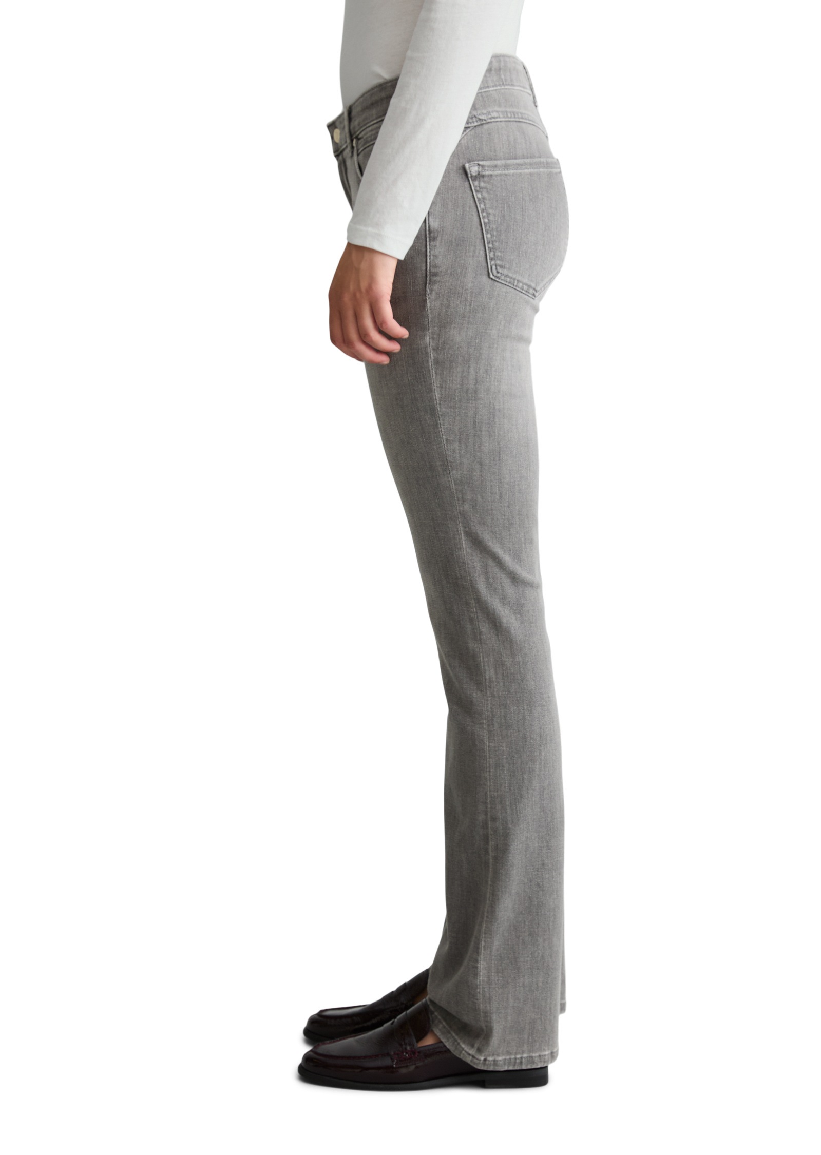 Marc O'Polo DENIM Schlagjeans »aus Organic Cotton-Mix«