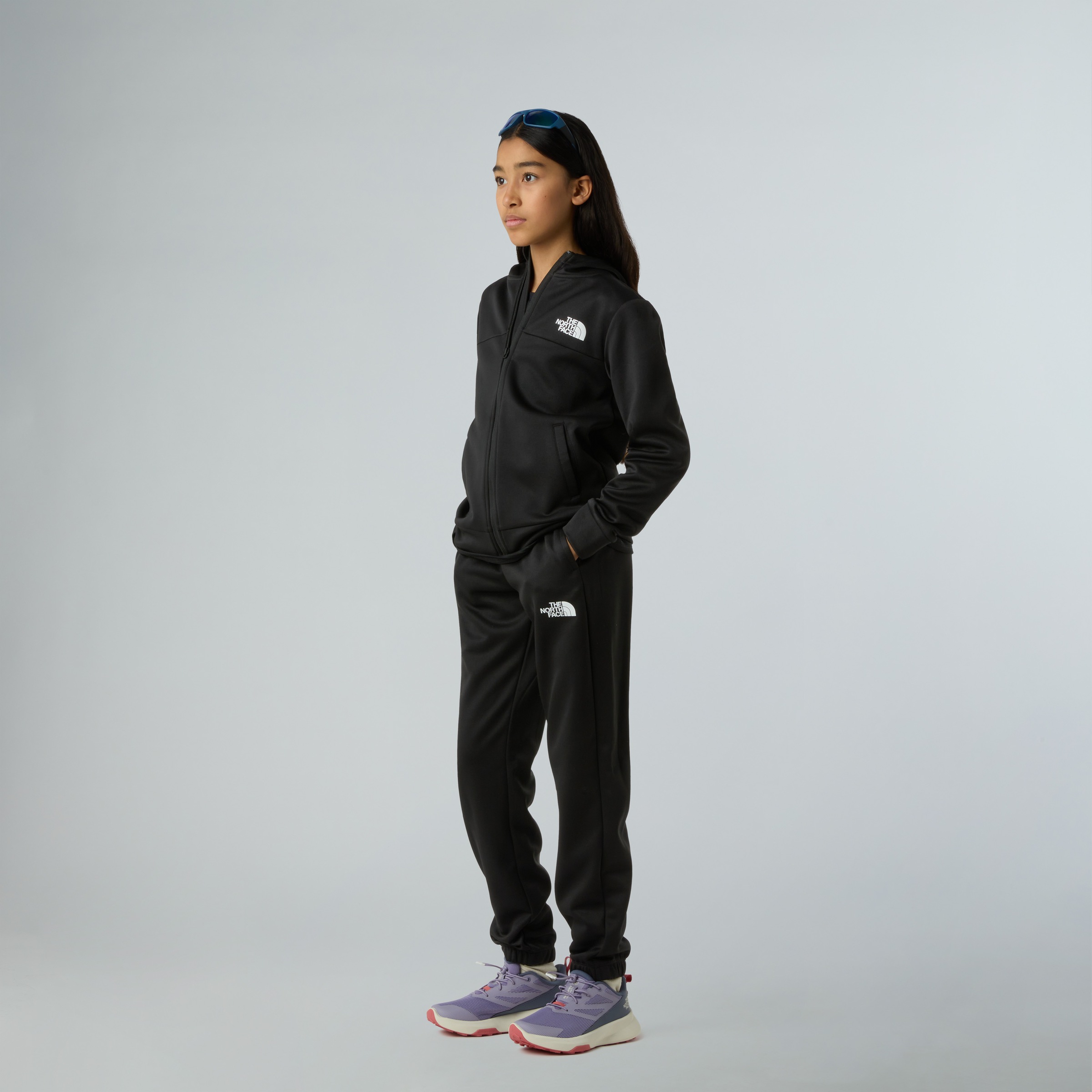 The North Face Fleecejacke »TEEN REAXION FZ HOODIE«, (1 St.)