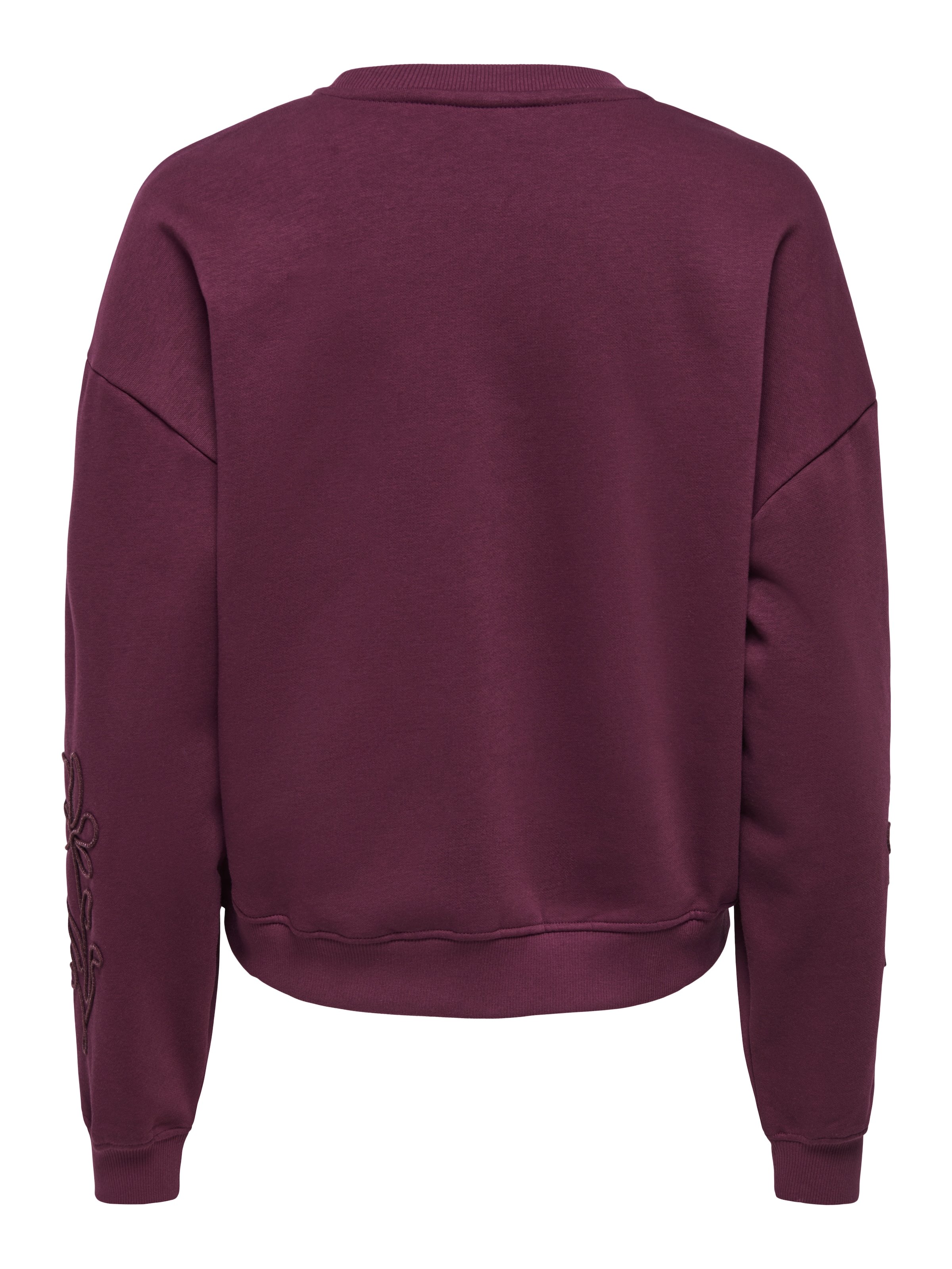 ONLY »ONLBROOKLYN L/S EMBROIDERY BOX SWT«, Baumwollmischung, regular fit
