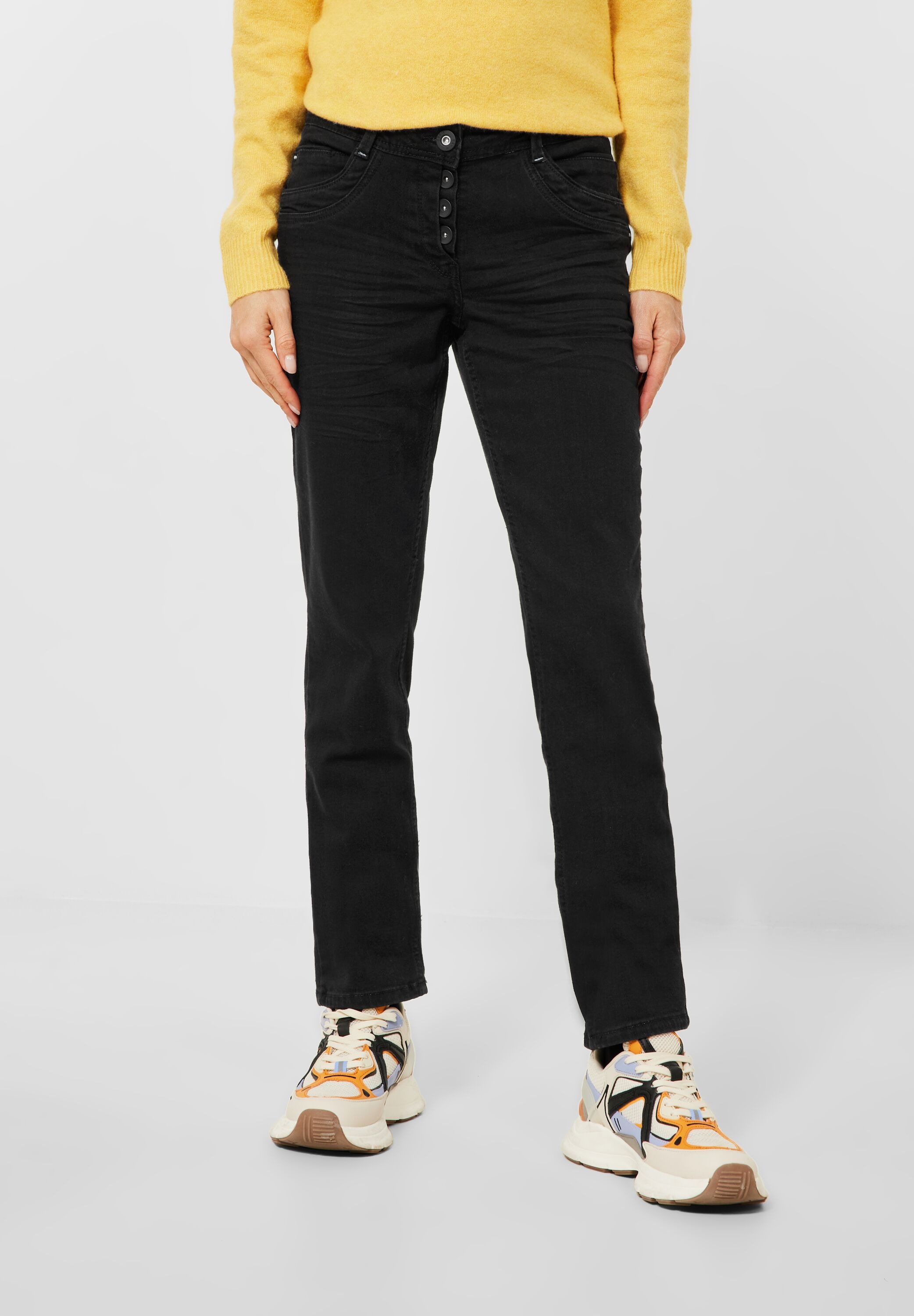 Cecil Loose-fit-Jeans, Middle Waist