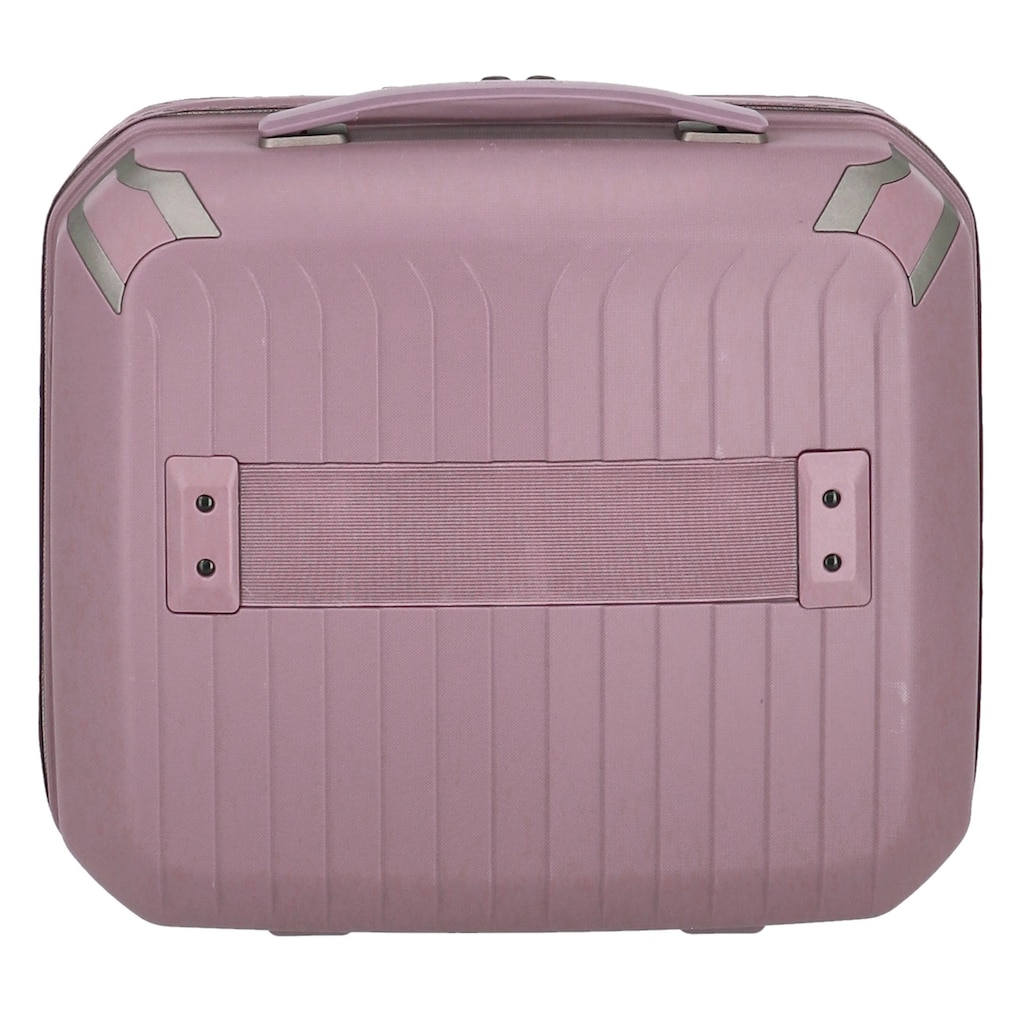 travelite Beautycase »Beautycase ELVAA«, Kosmetikkoffer Trolley-Aufsteckfunktion, passend dazu Koffer ELVAA