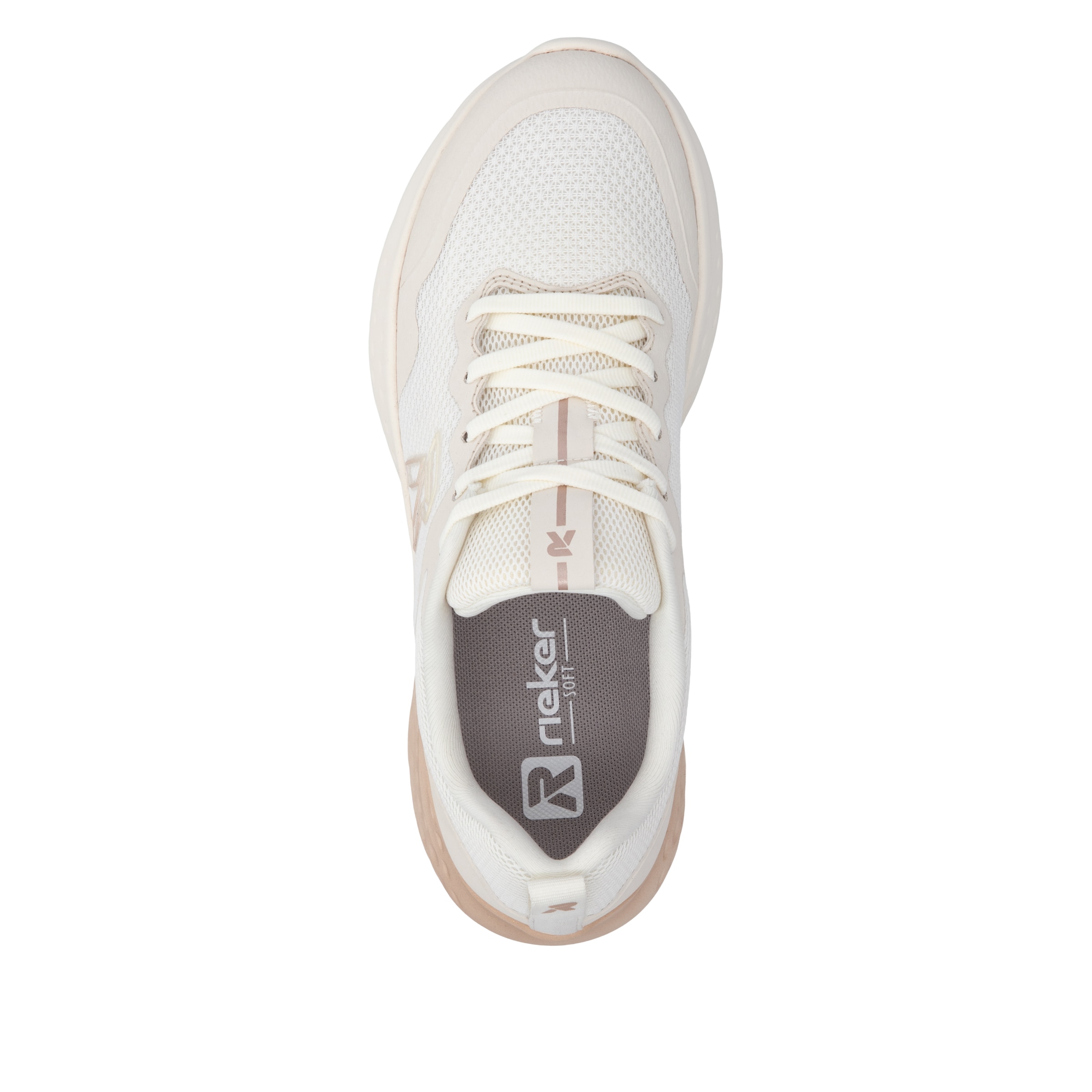 RIEKER Sport Plateausneaker  Schnürschuh, Freizeitsneaker mit leichter Plateausohle