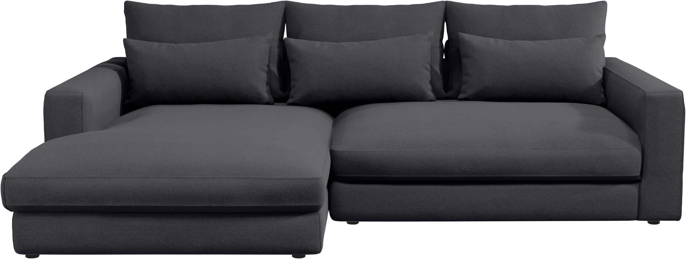 Home affaire Ecksofa "Darwin, viele Kissen, extra tiefe Sitzfläche, 271/89/ günstig online kaufen