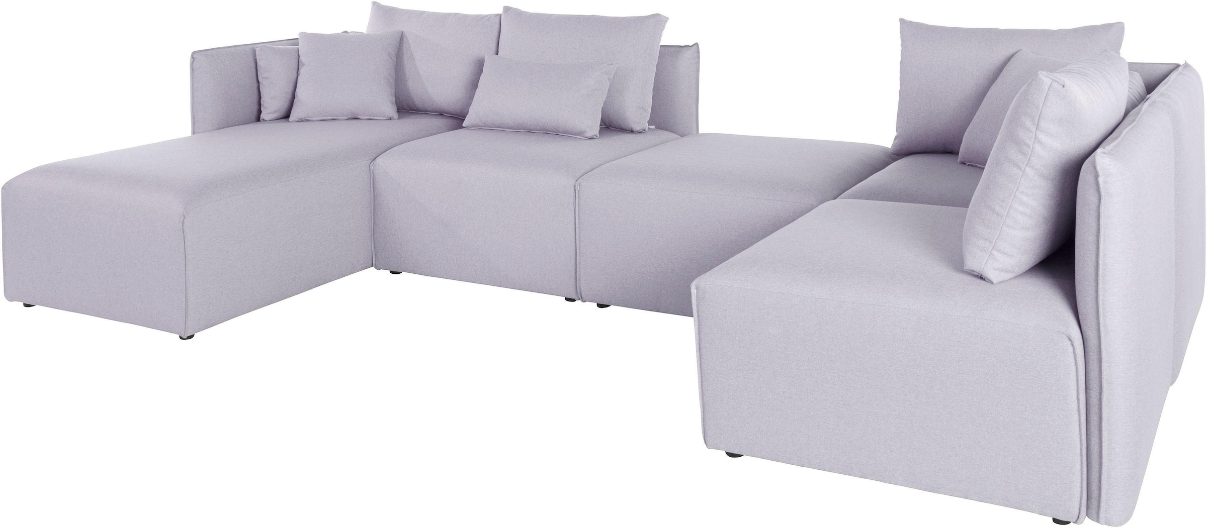 OTTO home Wohnlandschaft "Nöre U-Form" 5 Teile, in vielen Bezugsqualitäten günstig online kaufen