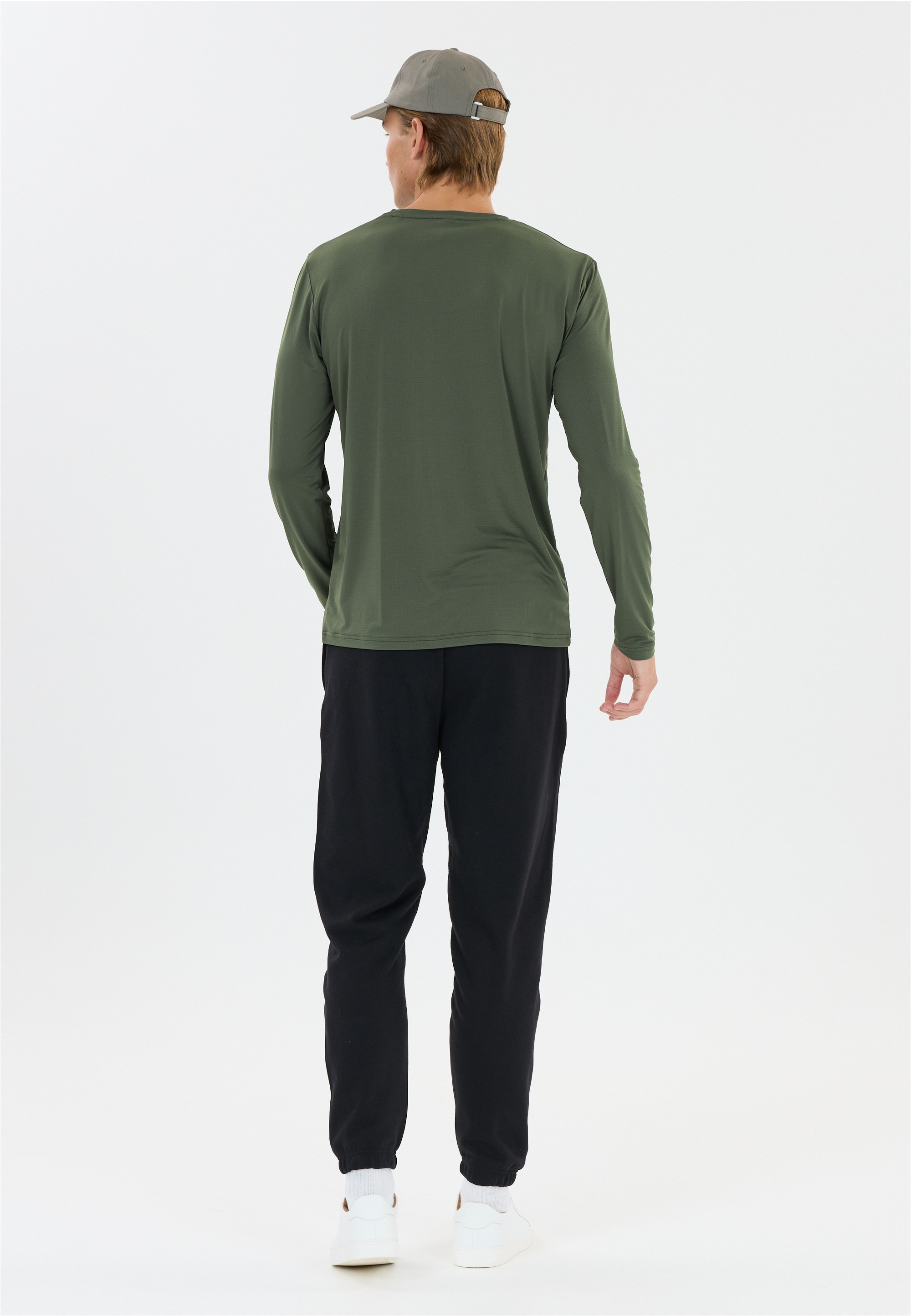 Langarmshirt VIRTUS "Roger V3", Gr. 3XL, mint, 86% Polyester, 14% Elasthan, unifarben, normal, Rundhals, Shirts Langarmshirt, atmungsaktiv 3