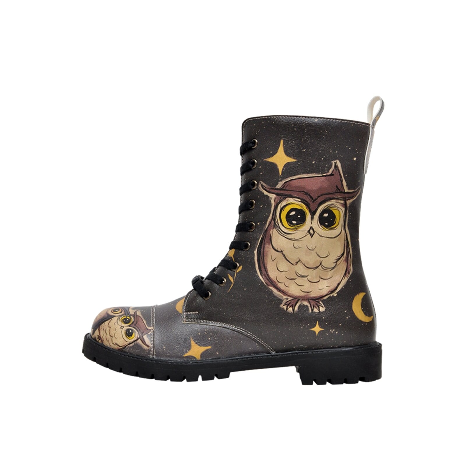 DOGO Schnürboots "Damen Zipsy Owls Family Vegan Damen Stiefel / female", Vegan