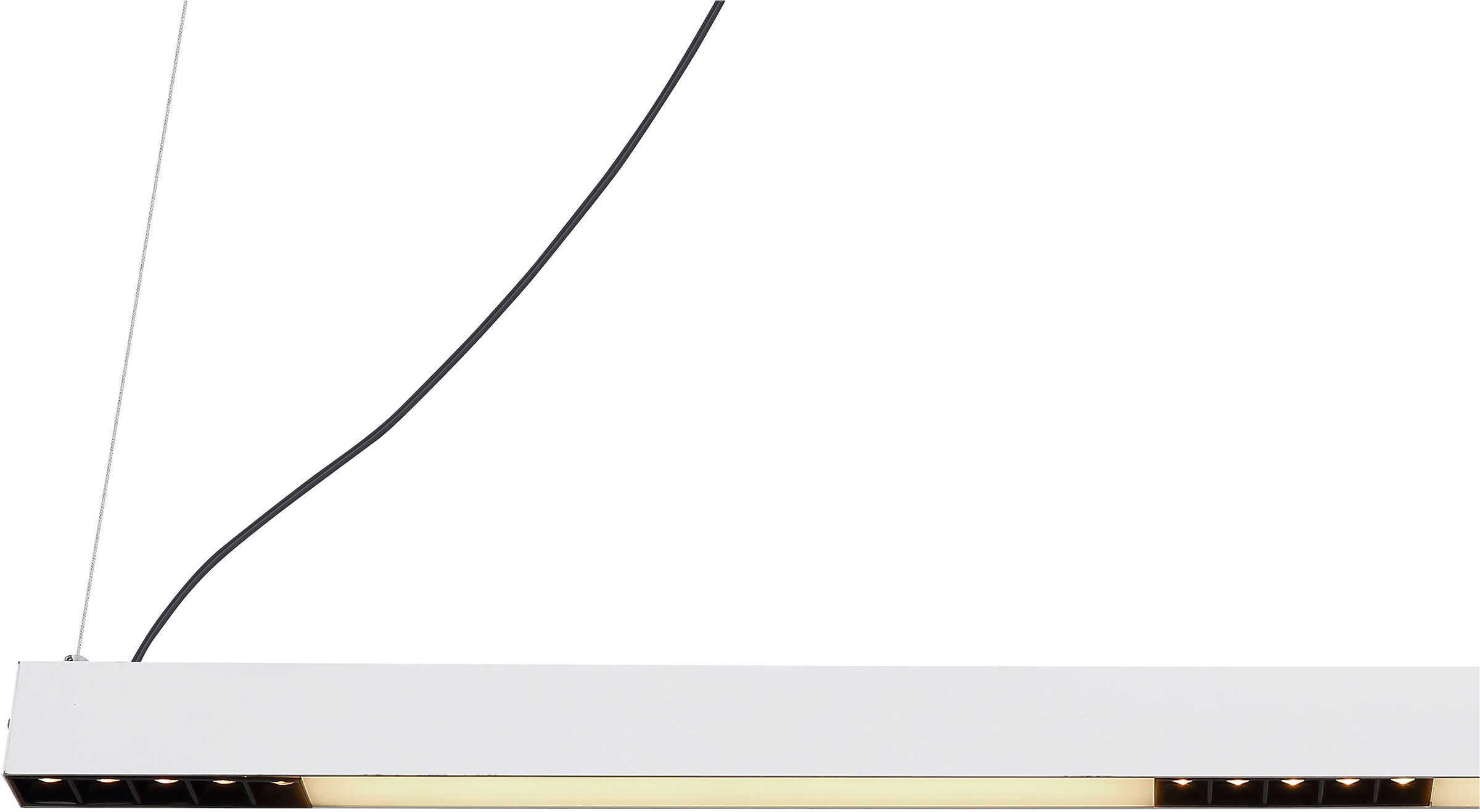 GLOBO LIGHTING Hängeleuchte »HODARI« LED-Modul 1 Stk. Weiß-aluminium Hängeleuchte mit RGB LED, Fernbedienung