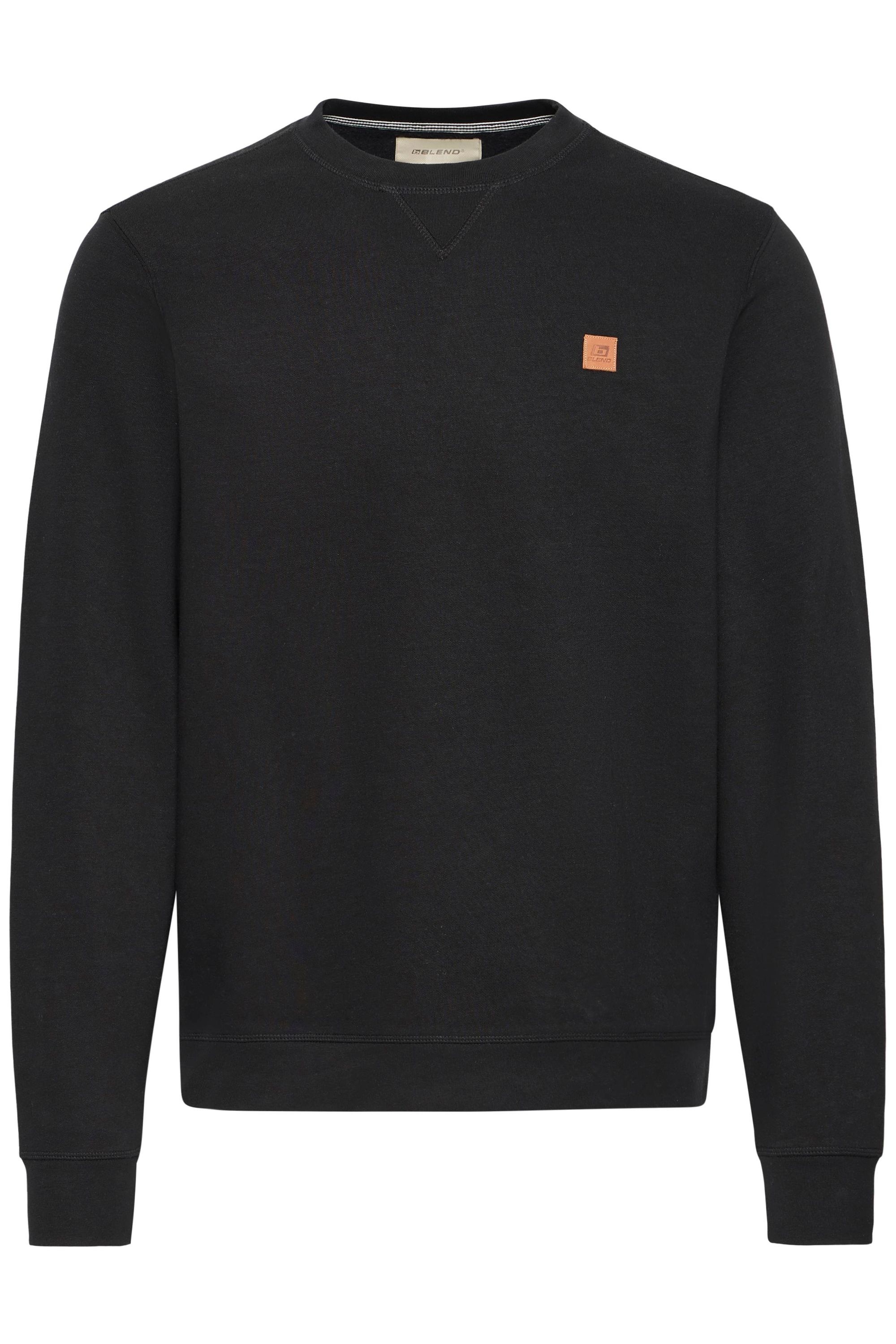 Blend Rundhalspullover "BHPova" Klassischer Sweatpullover mit Rundhalsaussc günstig online kaufen