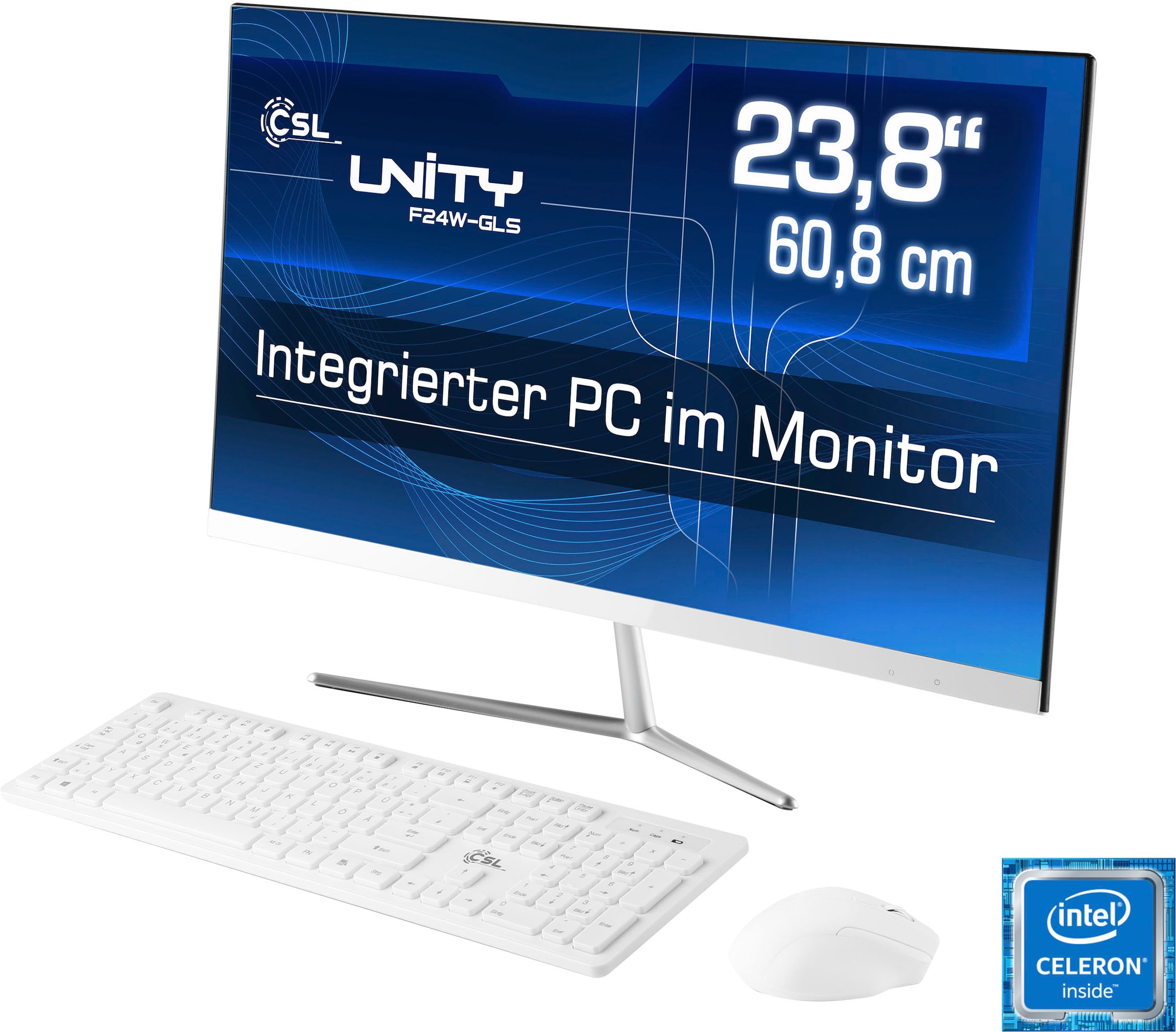 CSL All-in-One PC »Unity F24-GLS mit Windows 10 Pro«