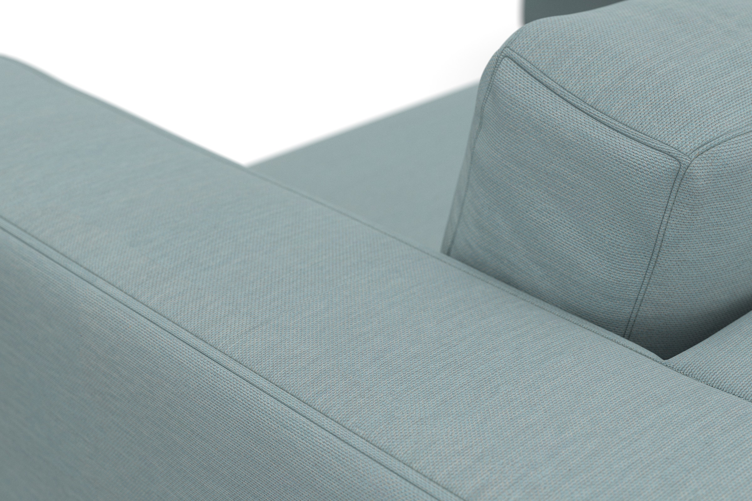 DOMO collection Ecksofa »Modica, zeitlos und elegant, L-Form«, moderne Optik mit extrabreiter Recamiere, auch in Cord