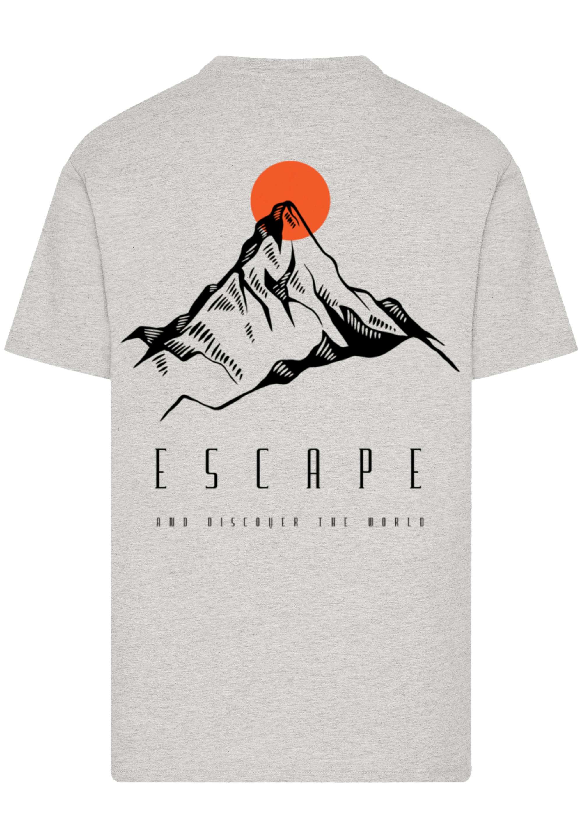 F4NT4STIC T-Shirt "Escape Discover the World Mountain" Premium Qualität, ES günstig online kaufen