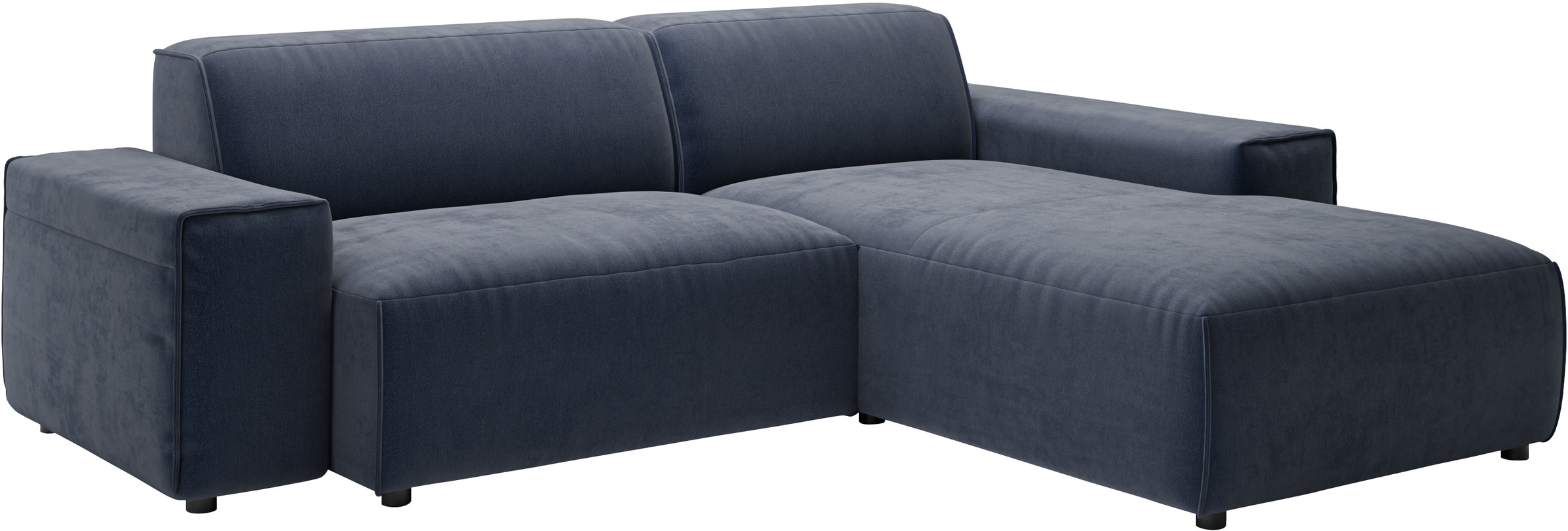 andas Ecksofa »Glimminge L-Form auch in Breitcord, Feincord + Easy care-Bezug,«, Breite 234, Zierkissen