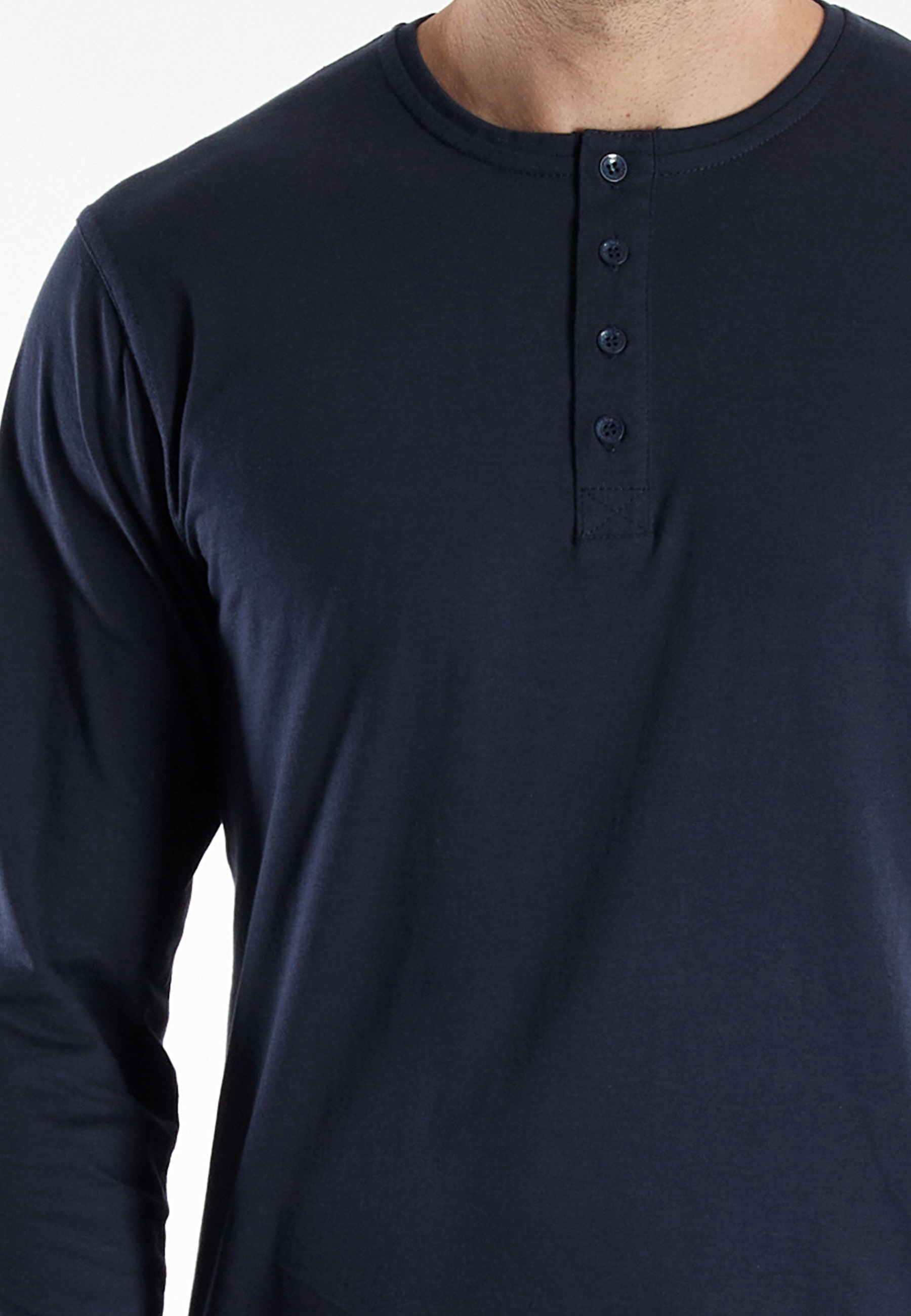 Tom Tailor Cansas Long Sleeve Shirt Dark Blue M 3