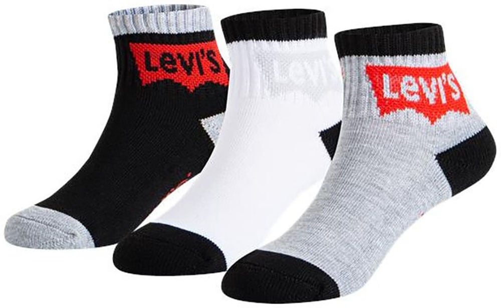 Levi's Kids Levi's® Kids Socken »BATWING MID CUT3P...