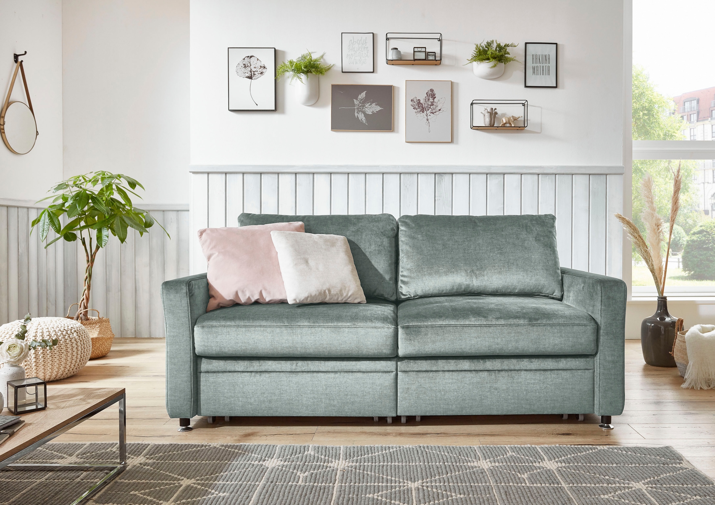 Die PlanBar Schlafsofa "MP-PD19021", mit Längsschläferfunktion 80 bzw. 160x günstig online kaufen