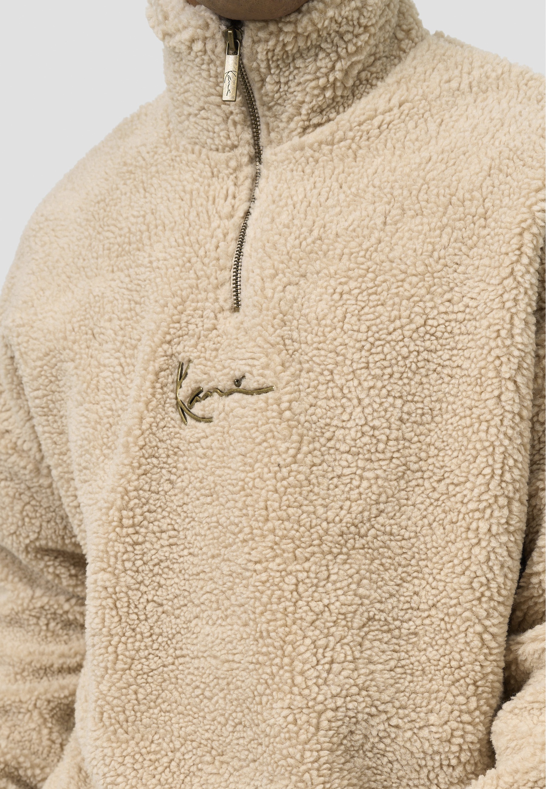 Karl Kani Sweater »Karl Kani Herren KM213-063-1 Small Signature Teddy Troyer«, 1 Stk.
