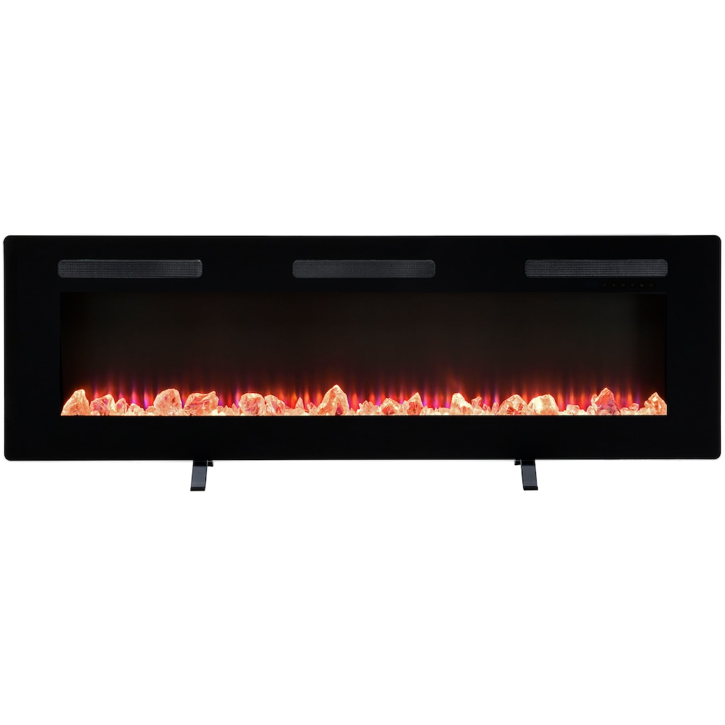 Dimplex Elektrokamin »Sierra 60"«, schwarz,mit Heizung, Fernbedienung, App, Optiflame® Flammeneffekt