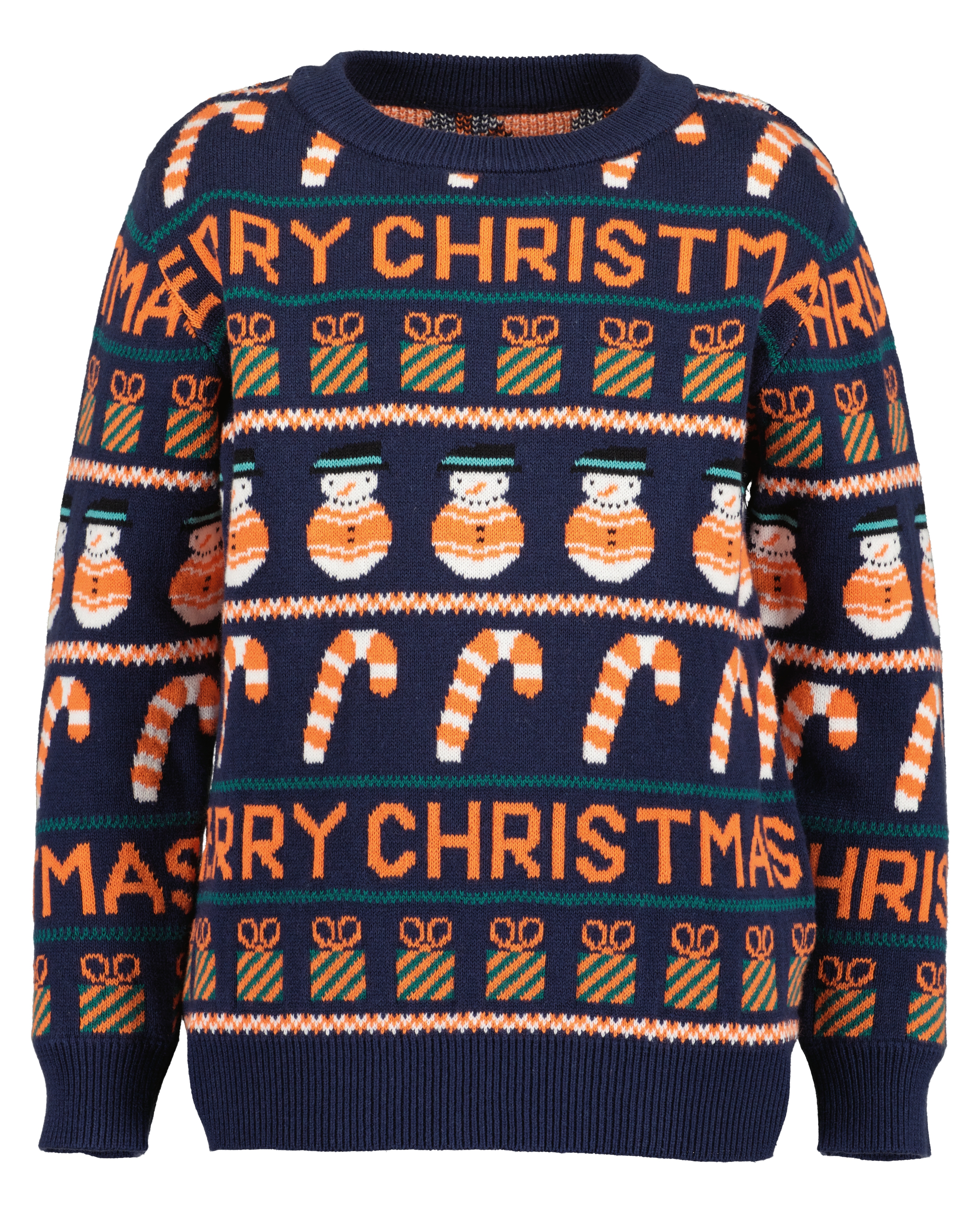 Blue Seven Strickpullover mit tollem Weihnachtsmuster