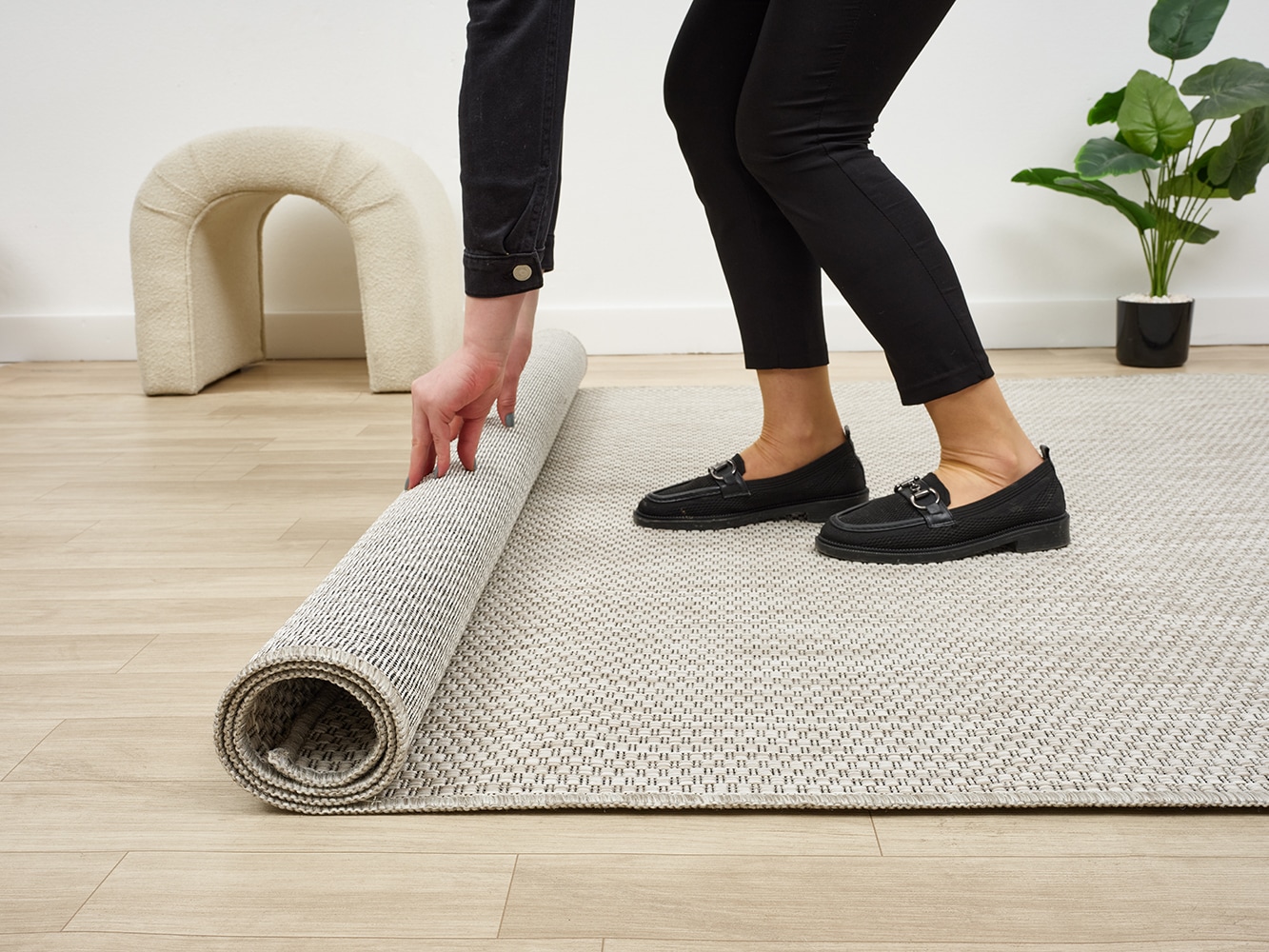 Bruno Banani Teppich »Venezia, auch als Läufer« rechteckig 4 mm Höhe In- und Outdoor geeignet, Sisal-Optik, Wetterfest & UV-beständig