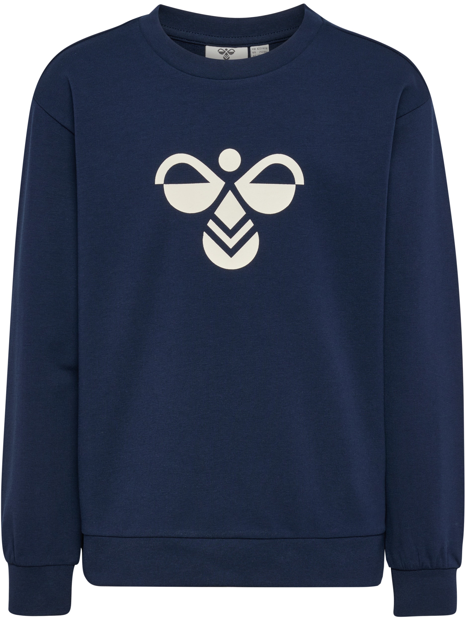 hummel »HMLJR REG TUKAS SWEATSHIRT«, sportlicher Stil, mit Logo-Druck und seitlichen Winkeln
