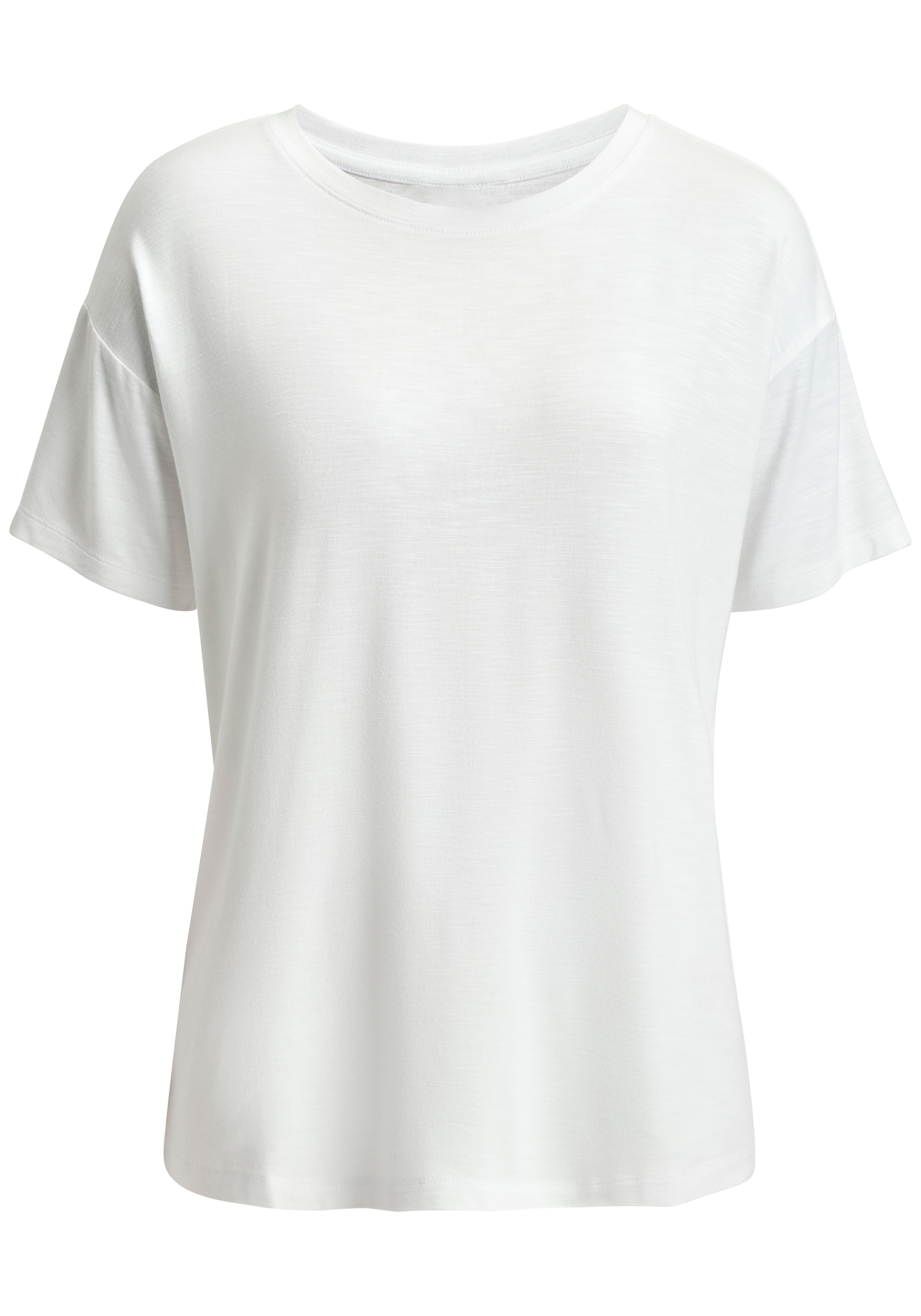 Beachtime T-Shirt "in lässiger Passform" Packung, 1 aus elastischer Viskose günstig online kaufen