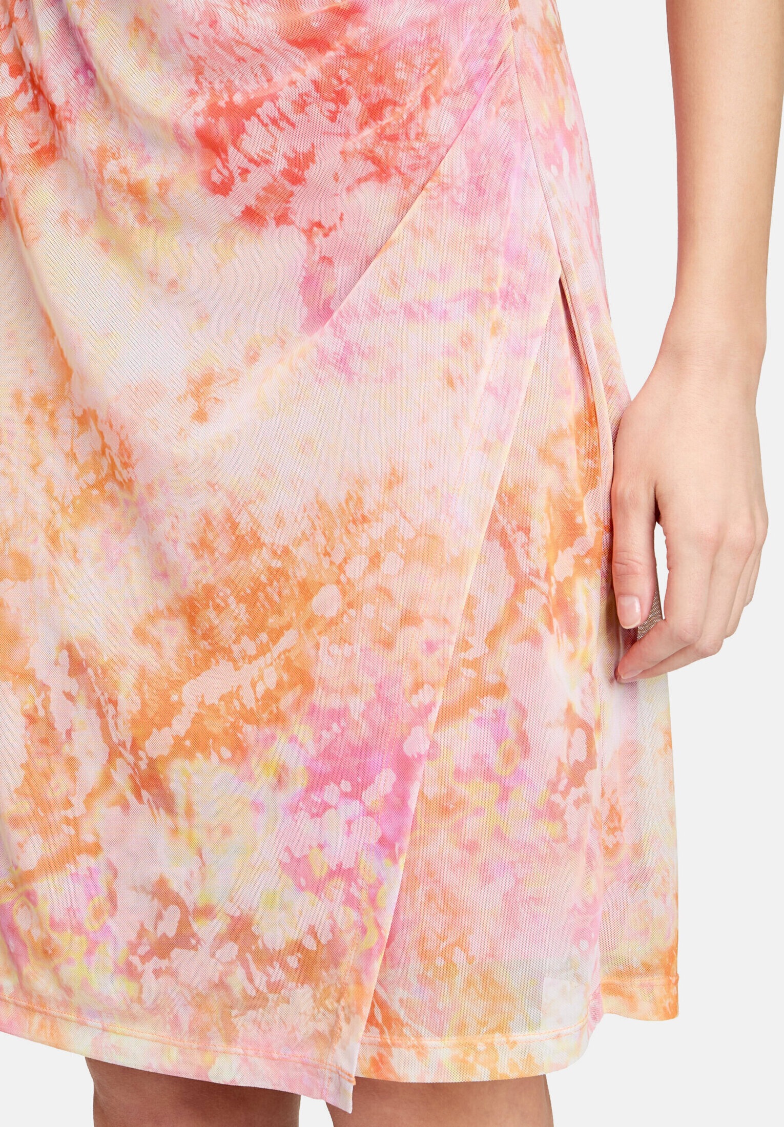 Cartoon Druckkleid »Damen ohne Arm« Ohne Tasche Muster