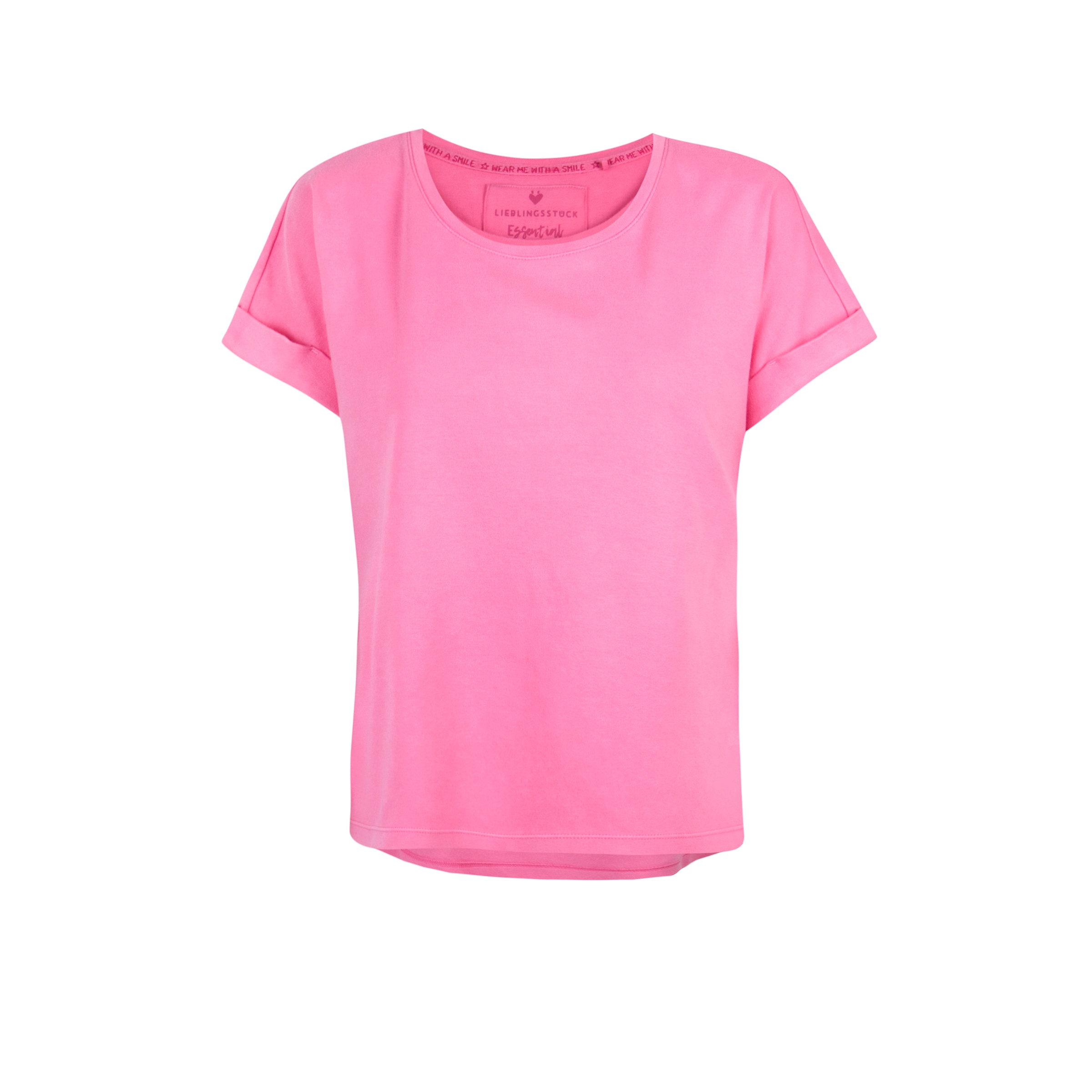 Lieblingsstück Rundhalsshirt »CamilaEp«, mit Logostickerei