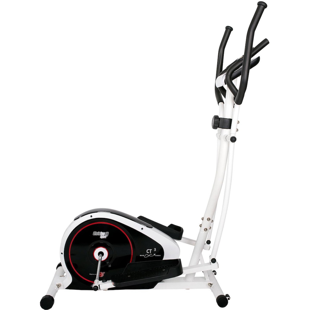 Christopeit Sport® Crosstrainer »CT 3«, Computer mit Tablet- und Smartphonehalterung