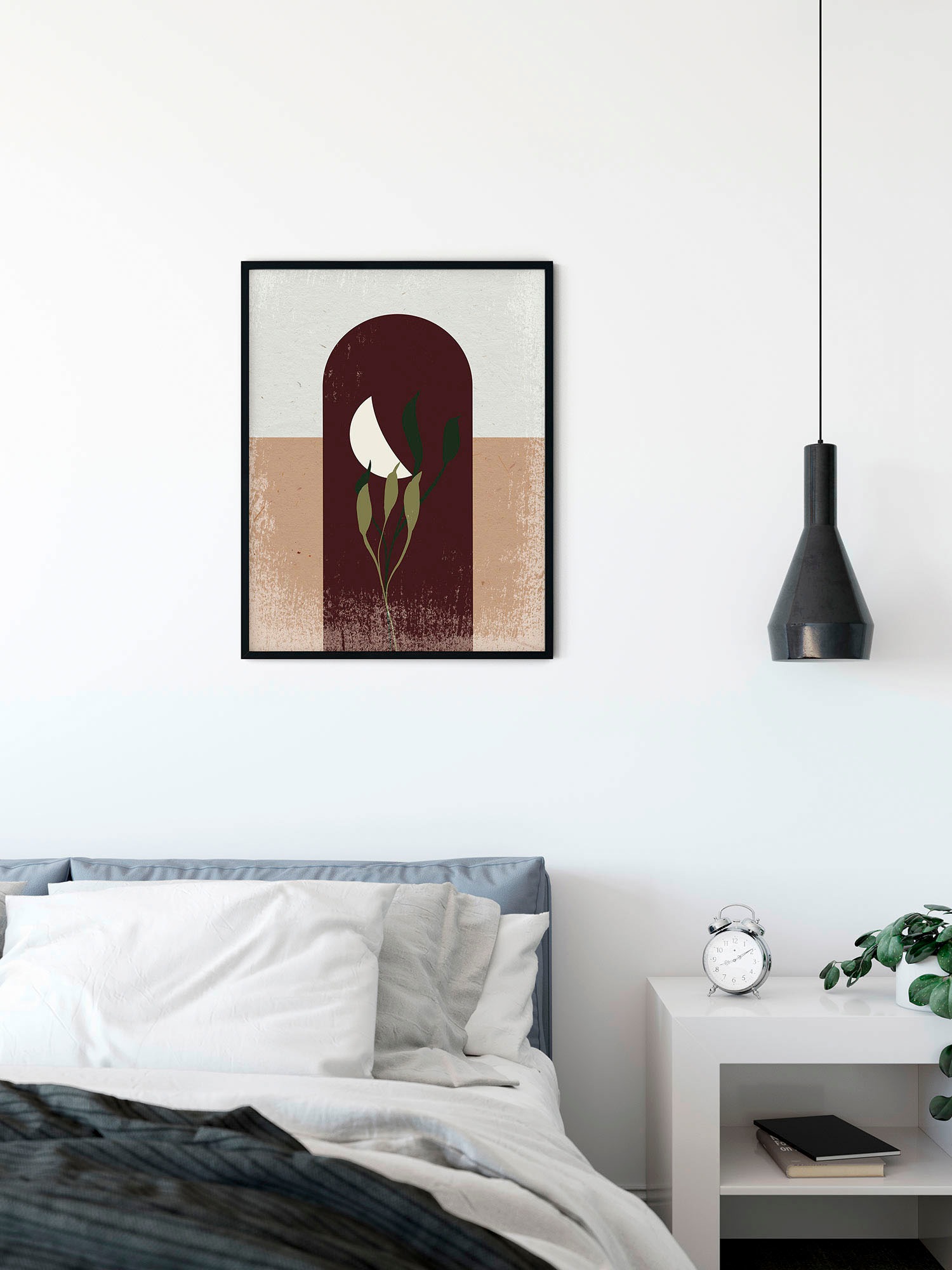 Komar Bild "Silence Half Moon" Natur 1 Stk. tlg. Wandbild zur Dekoration - günstig online kaufen
