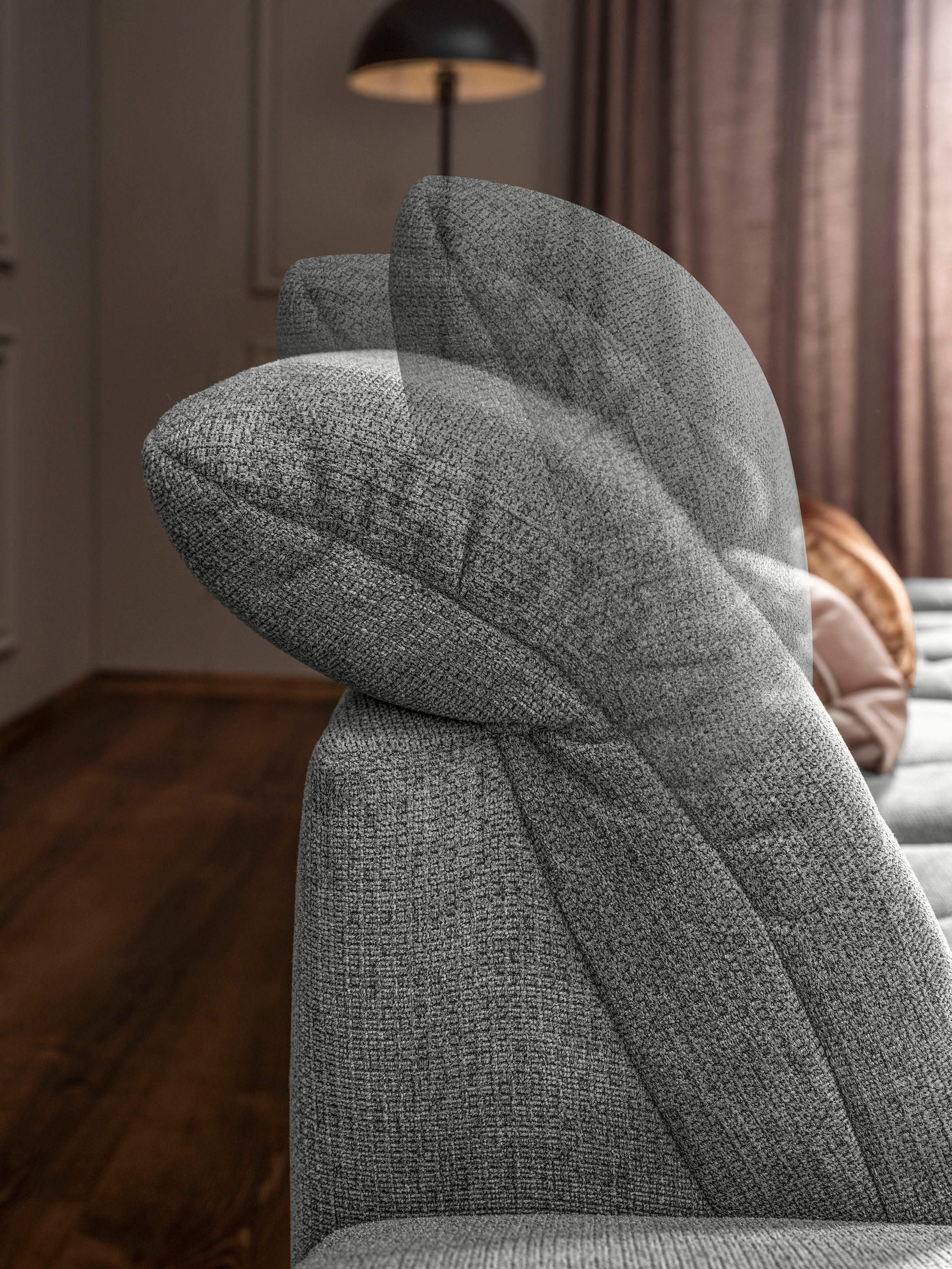 Thumbnail - alina Ecksofa "Salima" Inklusive Rückenlehnenverstellung