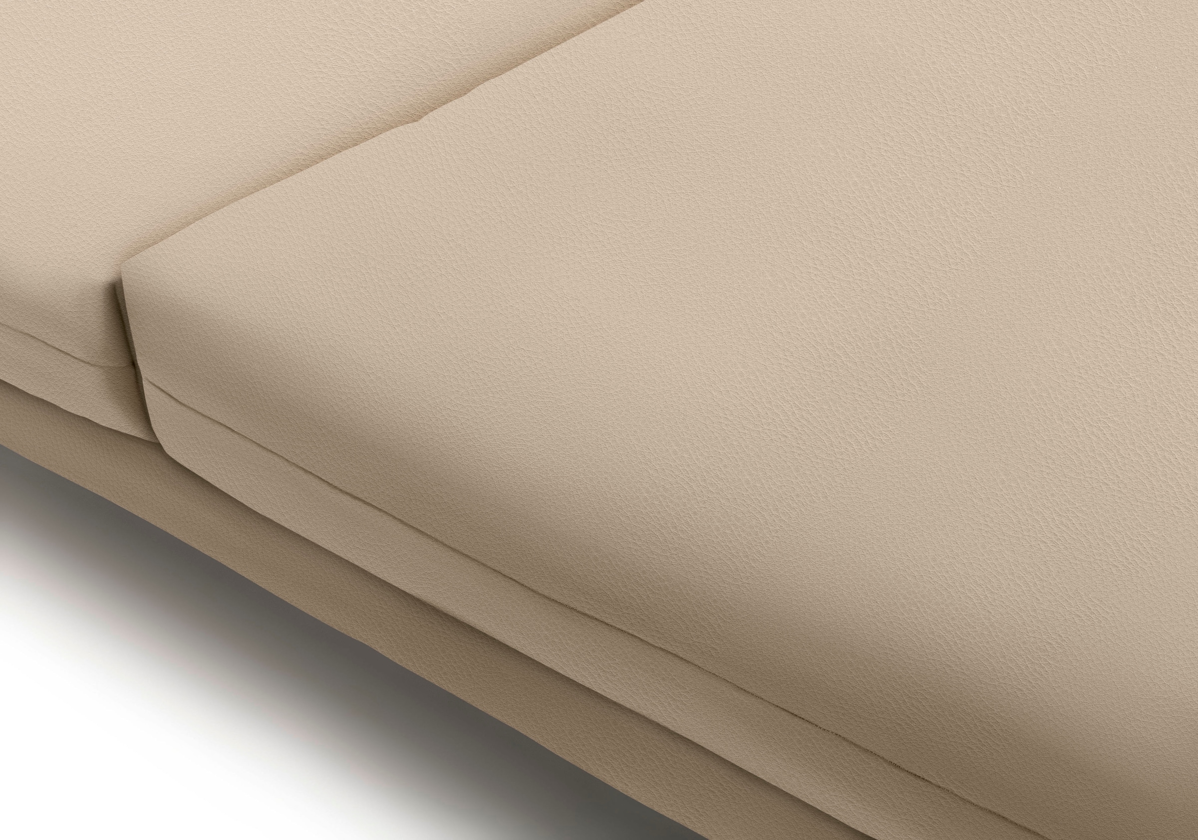 Creation BY ROLF BENZ Ecksofa »CR.414, Designecksofa, Polsterecke, L-Form«, wahlweise aus feinstem Rindsleder oder hochwertigem Chenille