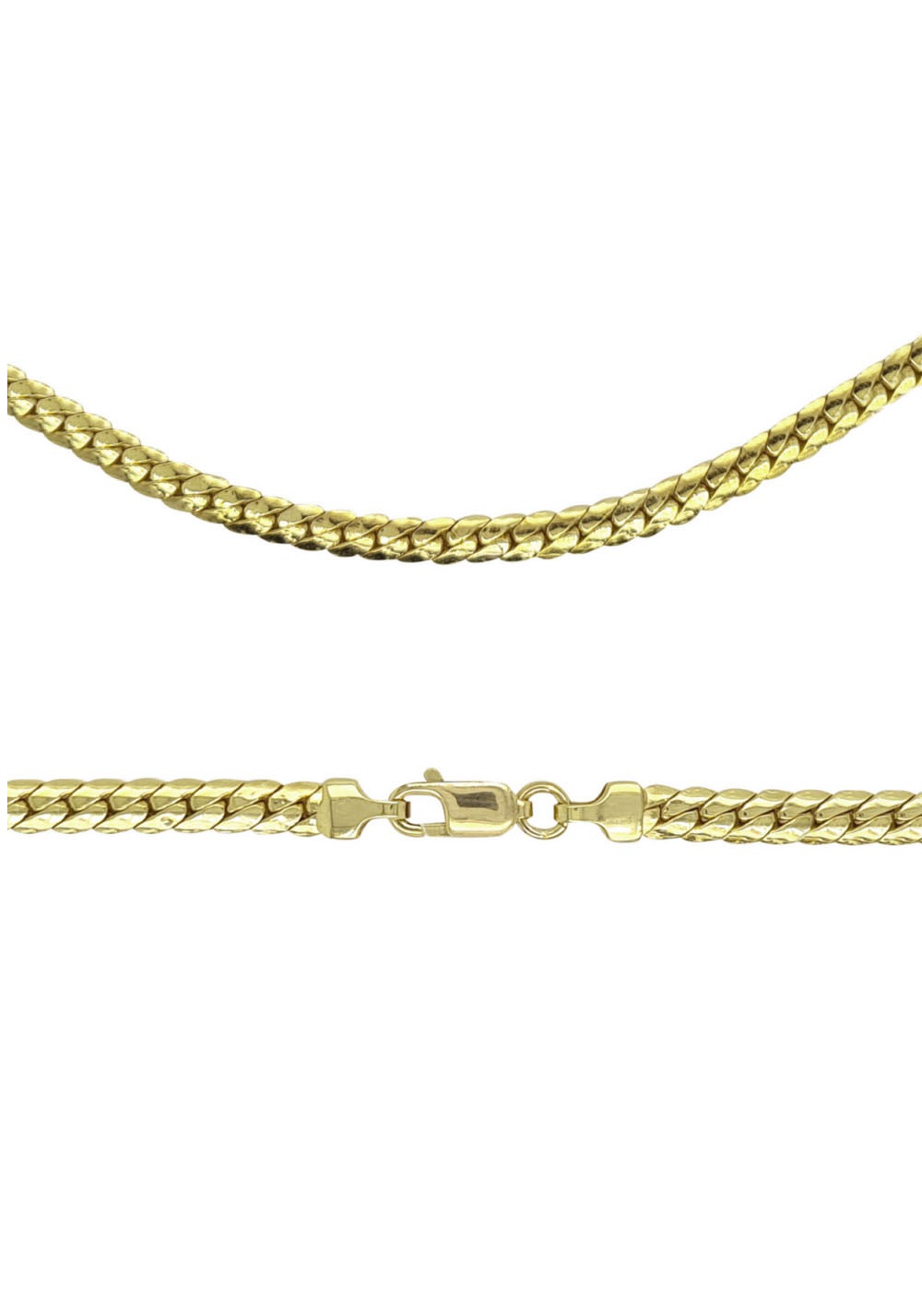 Firetti Panzerkette »Schmuck Geschenk Gold 333 oder 585 Collierkette in mehreren Breiten«, Made in Germany
