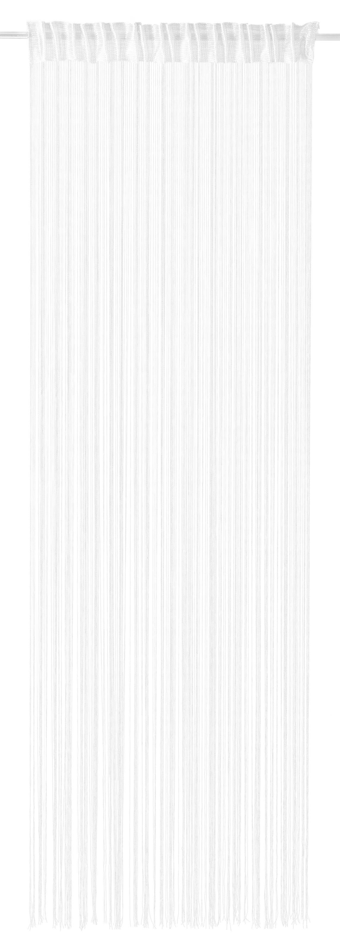 HOME WOHNIDEEN Fadenvorhang "SIMINO" Multifunktionsband 1 Stk. tlg. Fadenst günstig online kaufen