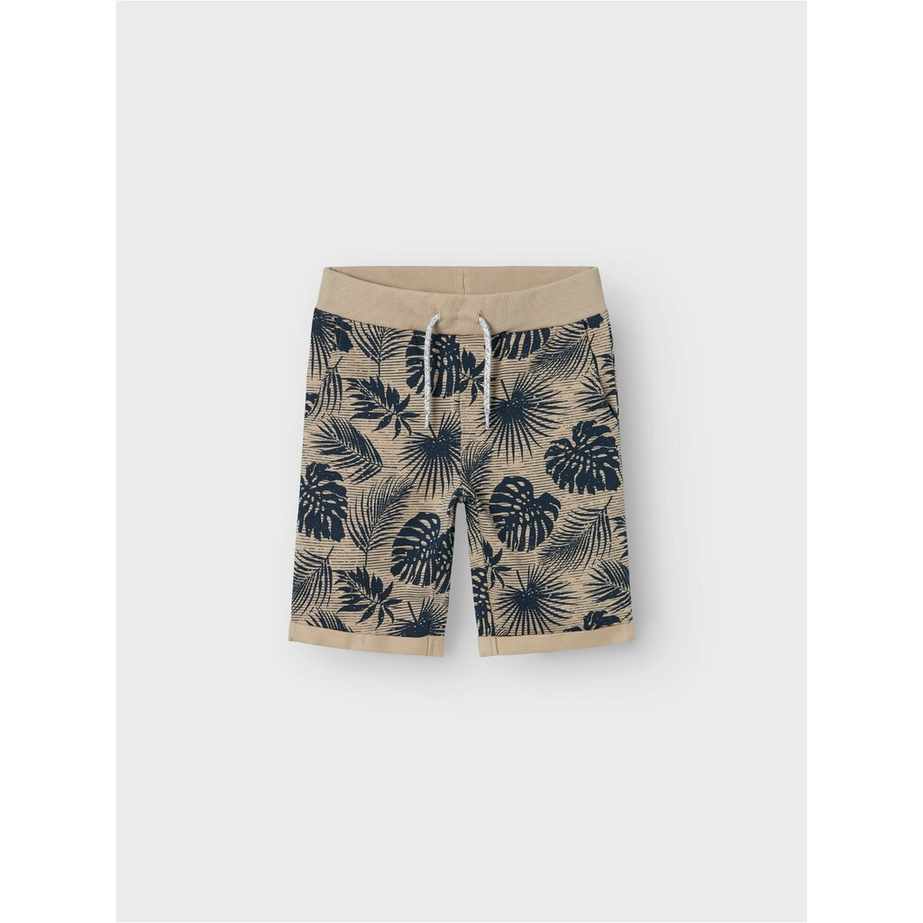 Name It Shorts »NKMVERMO AOP LONG SWE SHORTS UNB F NOOS«