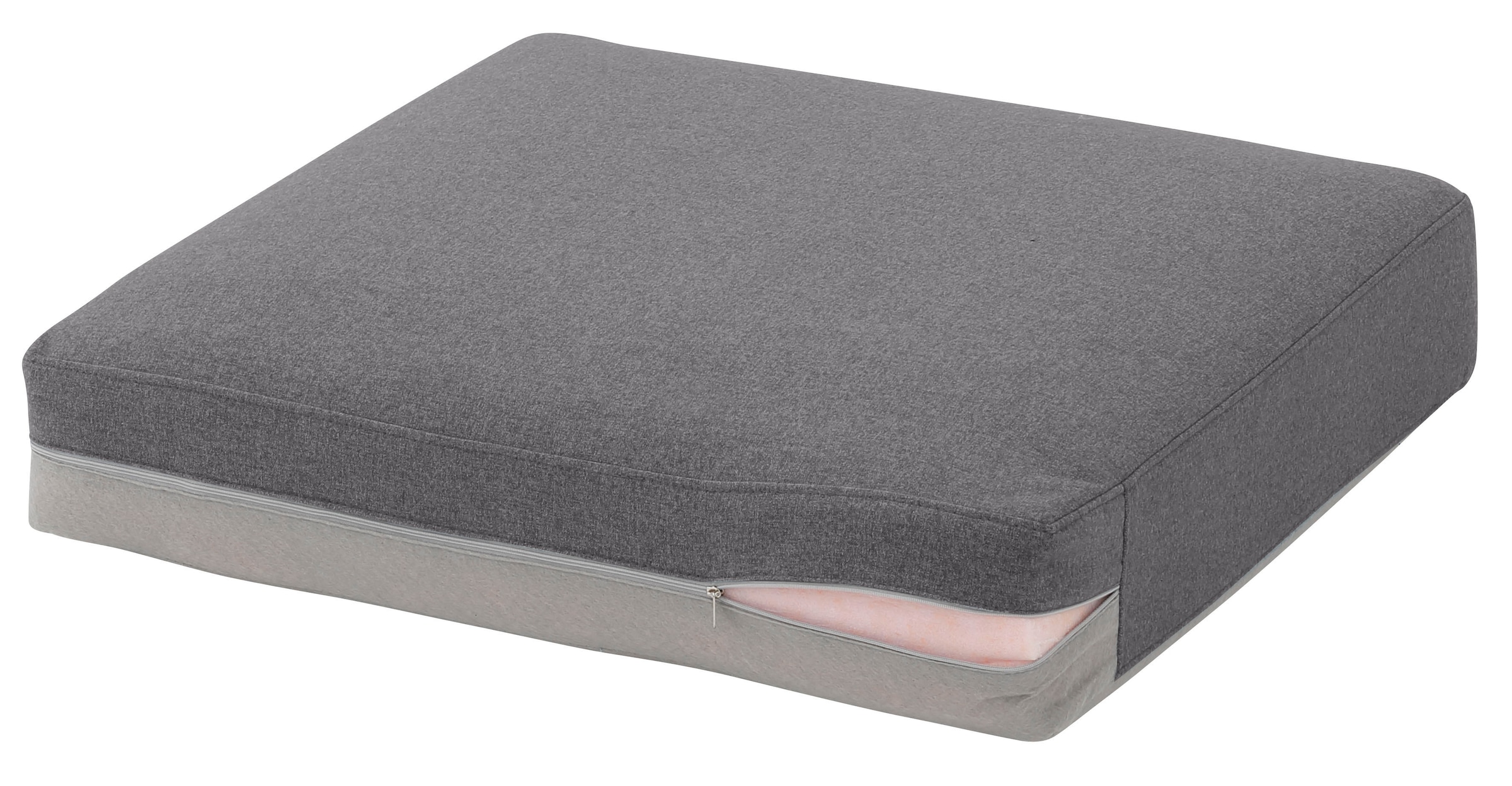 Home affaire Ecksofa »MARSEILLE (242/152cm),L-Form, Rec. rechts/links« Massivholzbeine Eiche, Landhausstil, Wellenunterfederung