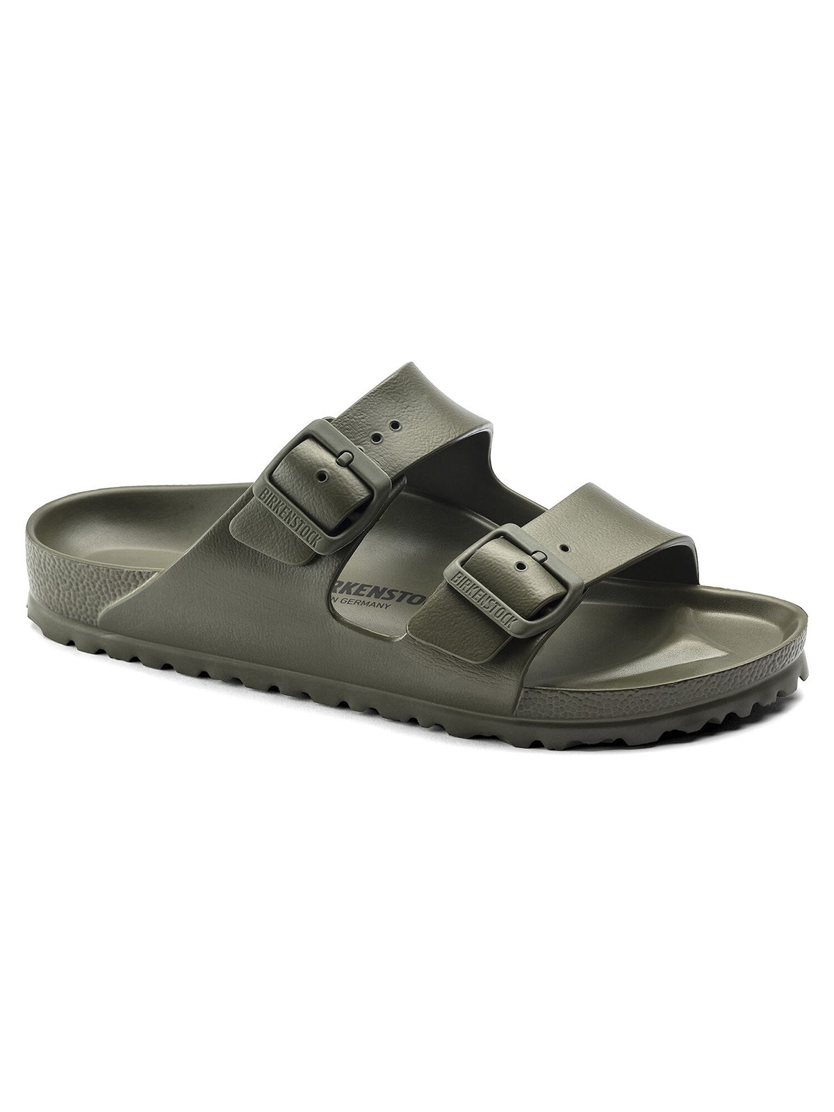 BIRKENSTOCK Damen Sandale "Freizeitschuhe 1019152 Birkenstock Arizona", Gr. 37, grün, Obermaterial: 100% Synthetik synthetic., Schuhe