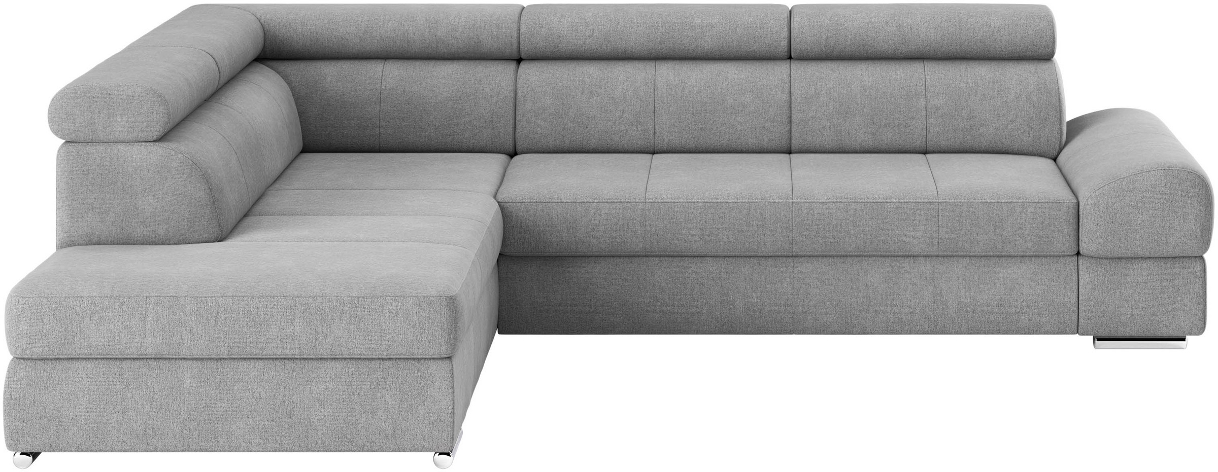 sit&more Ecksofa "Broadway L-Form", mit verstellbaren Kopfteilen, wahlweise günstig online kaufen