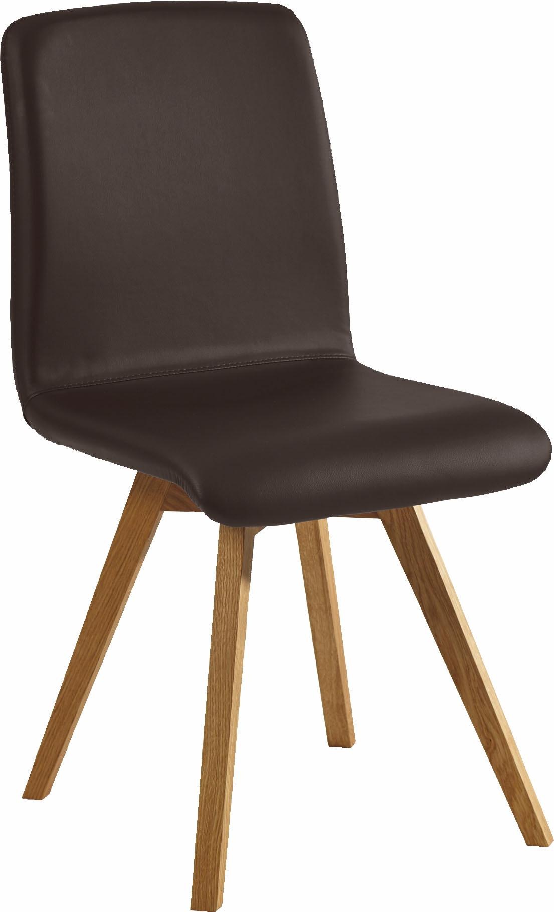 massivline&more 4-Fußstuhl "Karla" (Set) 2 Stk.Gestell aus Massivholz günstig online kaufen