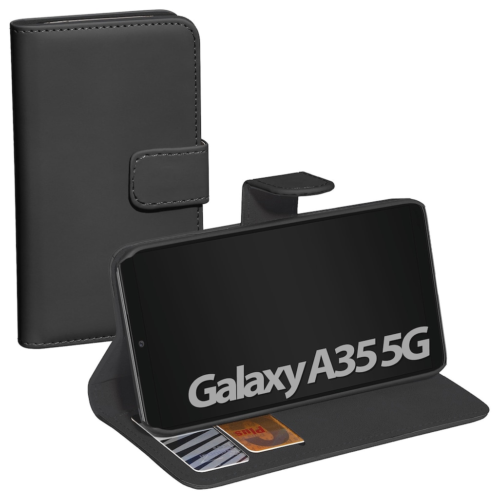 PEDEA Flip Case »Book Cover Classic für Samsung Galaxy A35 5G«, Schutzhülle, Cover, Backcover