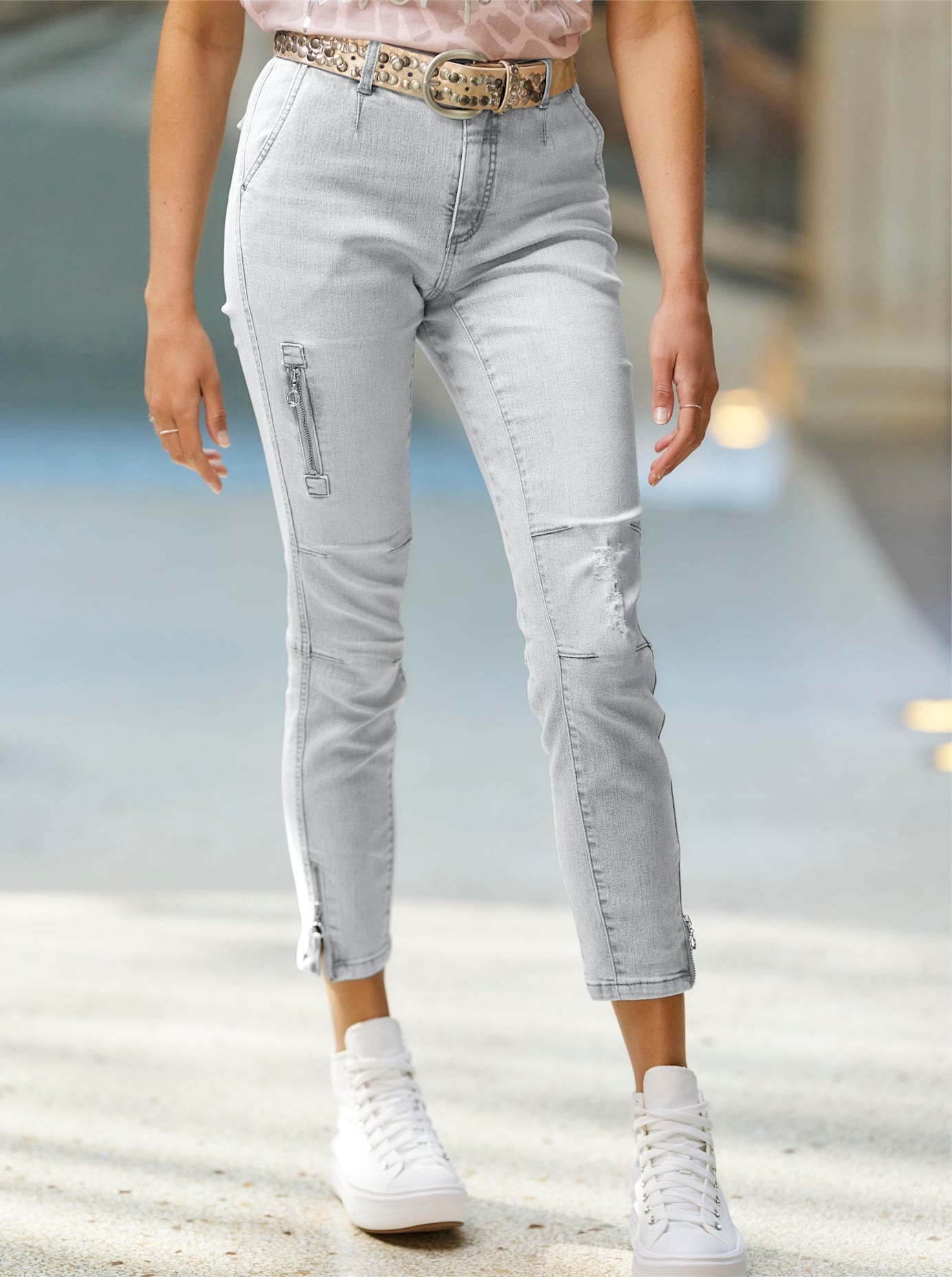 heine Bequeme Jeans 1 Stk. tlg. günstig online kaufen