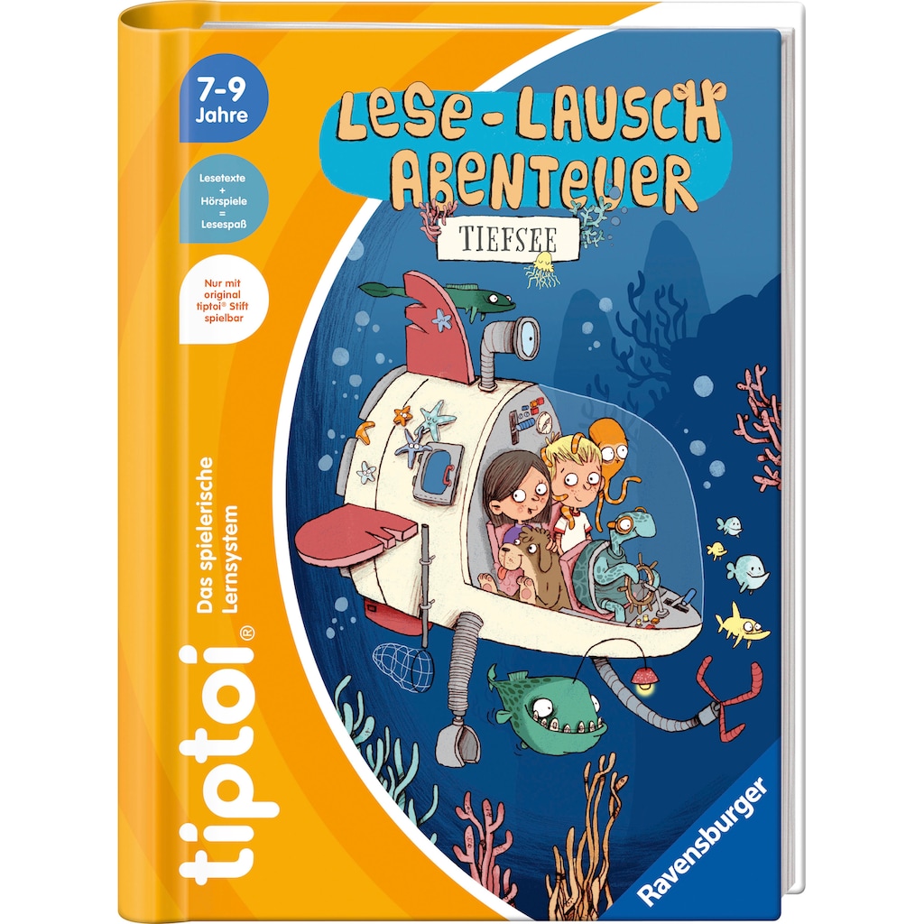 Ravensburger Buch »tiptoi® Lese-Lausch-Abenteuer Tiefsee«, Made in Europe; FSC® - schützt Wald - weltweit