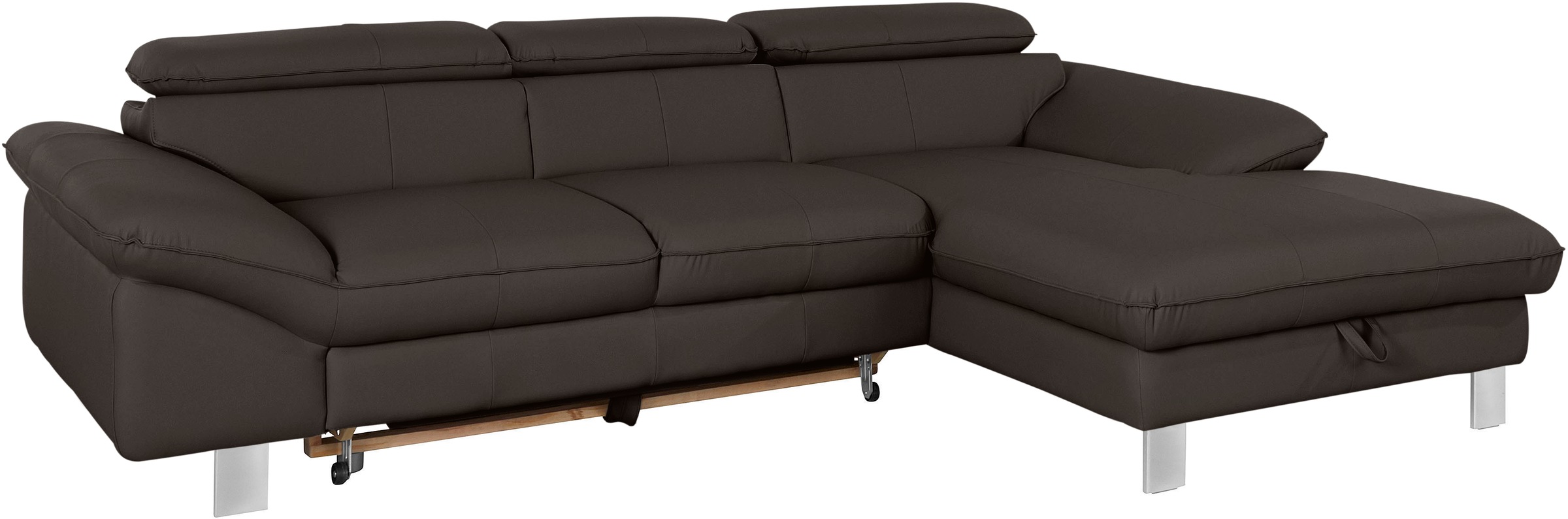 Thumbnail - COTTA Ecksofa "Driver L-Form" mit Kopfteilverstellung, wahlweise mit Bettfunktion & Bettkasten